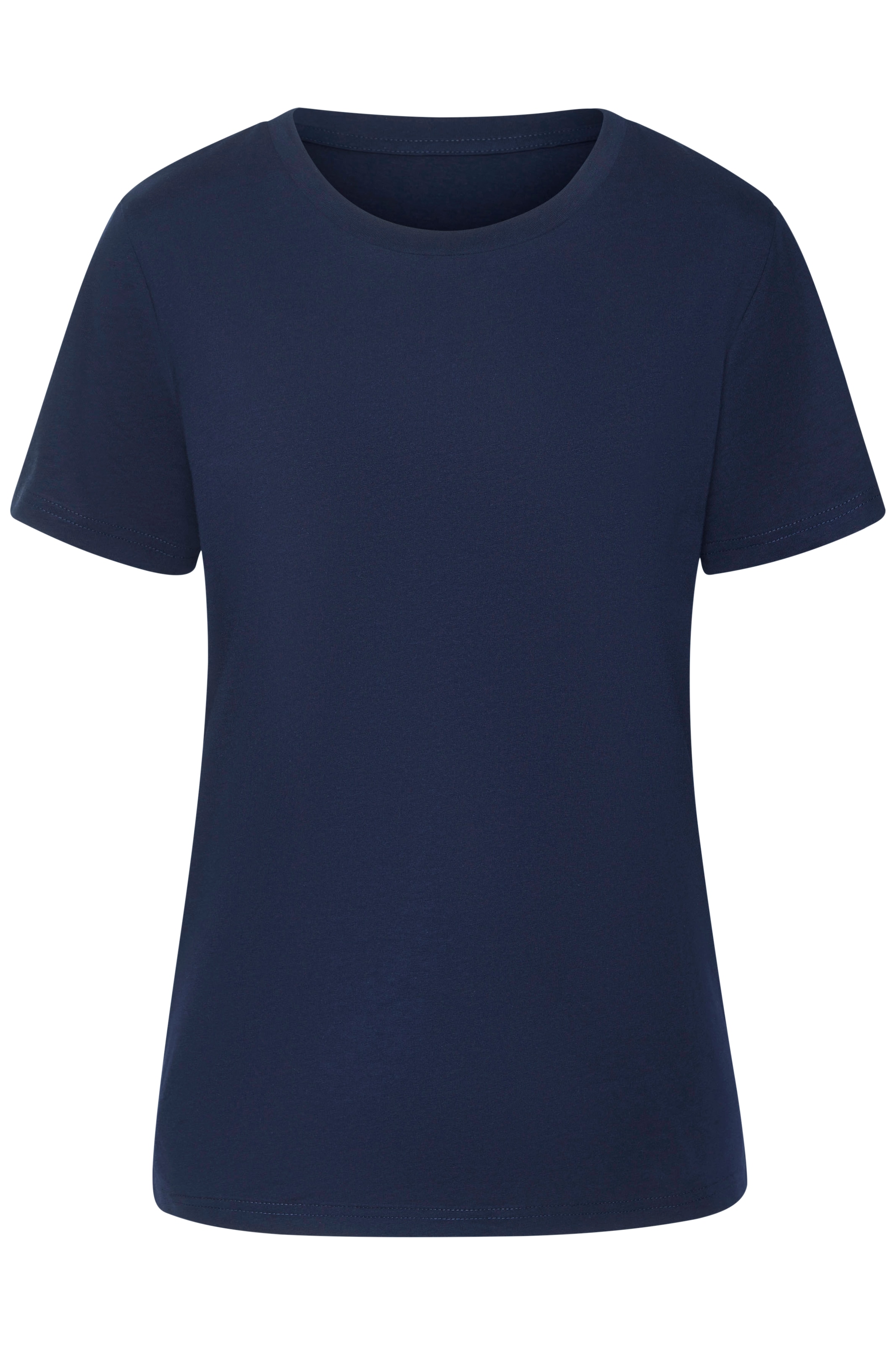 Beachtime T-Shirt »mit modischem Schlitz am Saum«, (3er-Pack), aus hochwertiger Baumwoll-Qualität