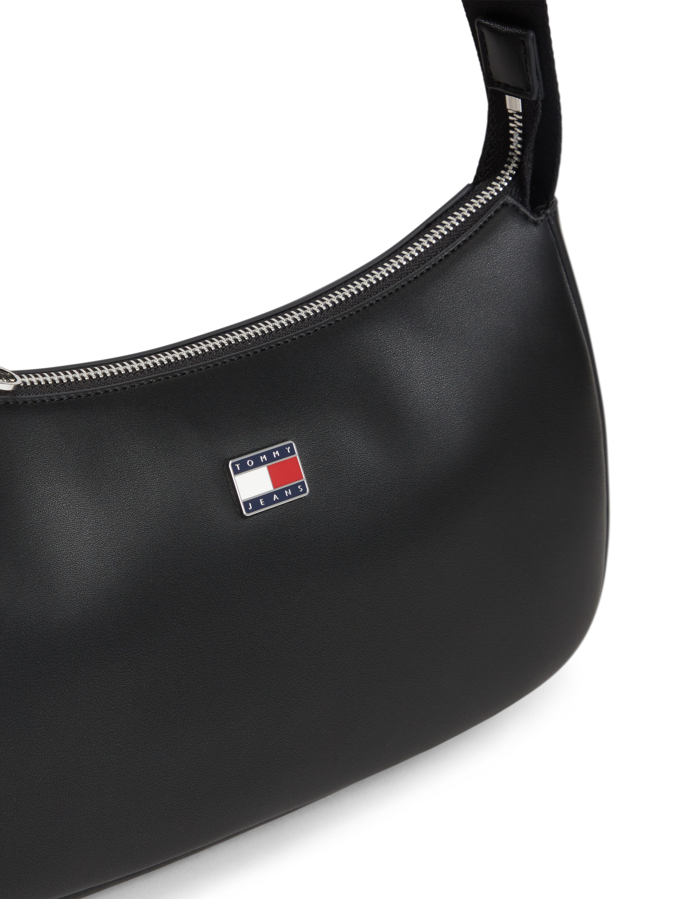 Tommy Jeans Schultertasche »TJW DAILY ELEVATED SHOULDER BAG« Damen Handtasche, Umhängetasche mit Logo-Schmuckelement