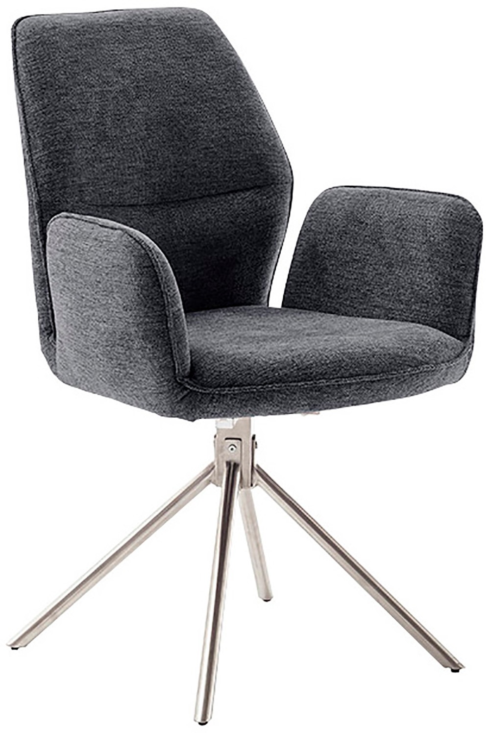 MCA furniture Esszimmerstuhl »GREYTON«, Chenille, (2er-Set), drehbar 180°, günstig online kaufen