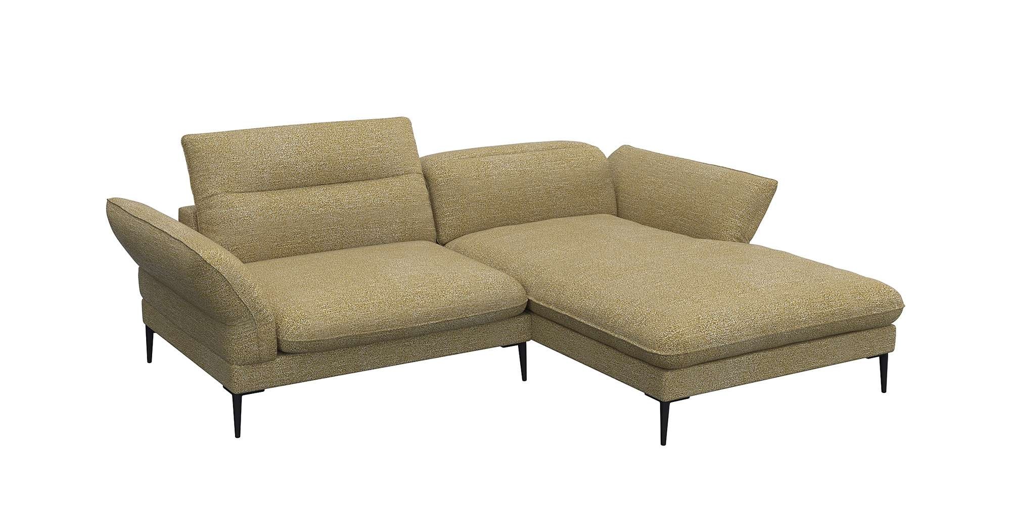 FLEXLUX Ecksofa »Salino, Funktionssofa mit Recamiere, Relaxsofa, Ecksofa«, günstig online kaufen