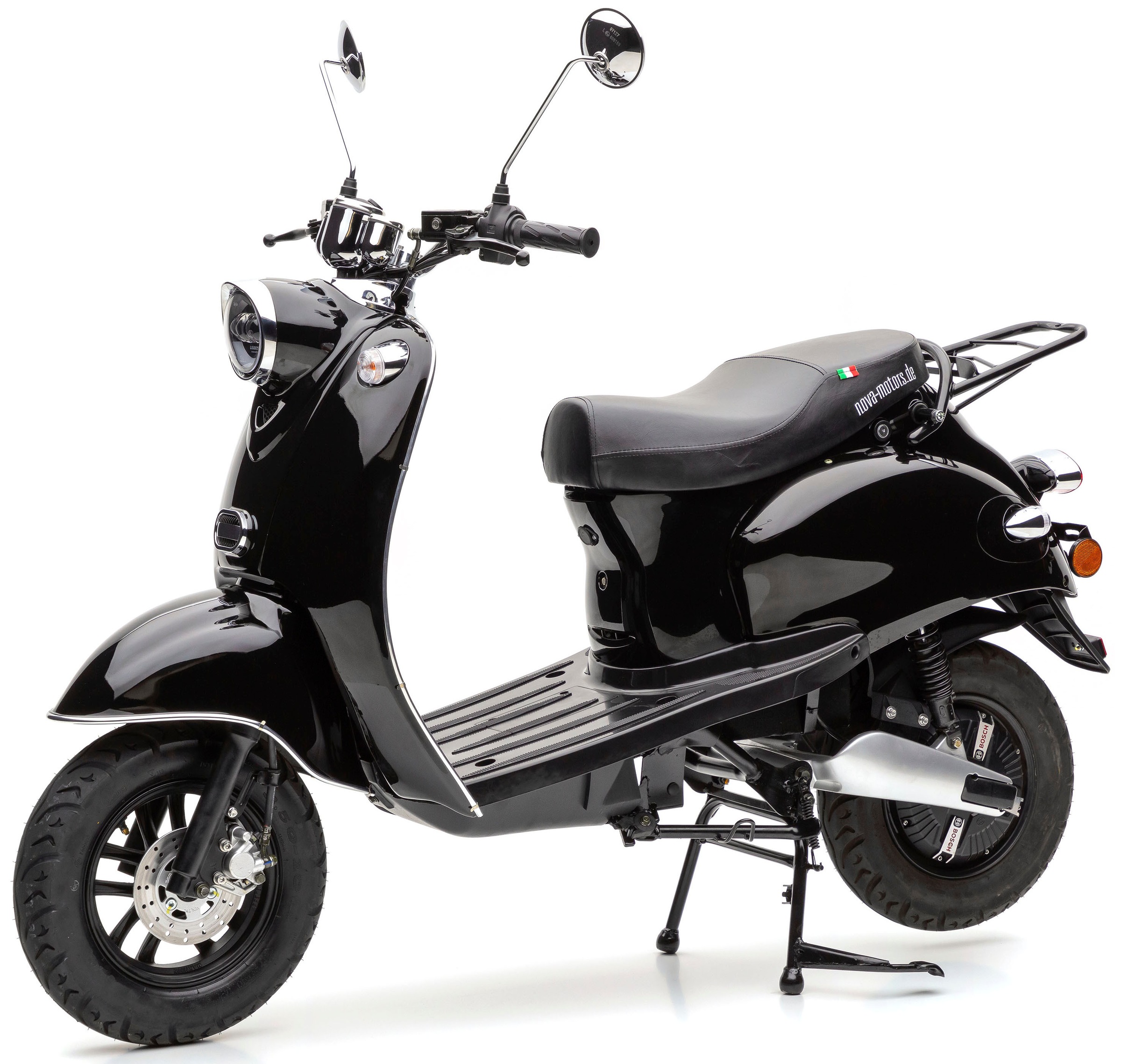 Nova Motors E-Motorroller »eRetro Star Li«, bis zu 40 km Reichweite, härteverstellbare Dual-Stoßdämpfer hinten