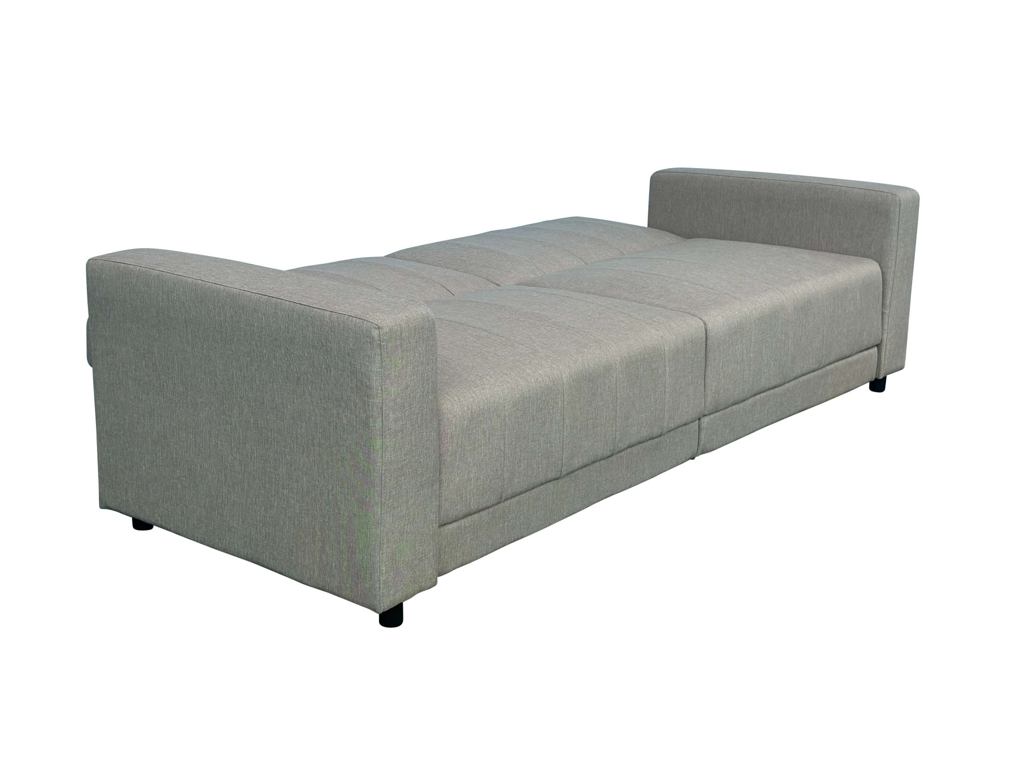 Dorel Home 3-Sitzer »Allie II Schlafsofa 225 cm«, Bett-Funktion (108/190cm), Rückenlehne 2-teilig, mit Steppung