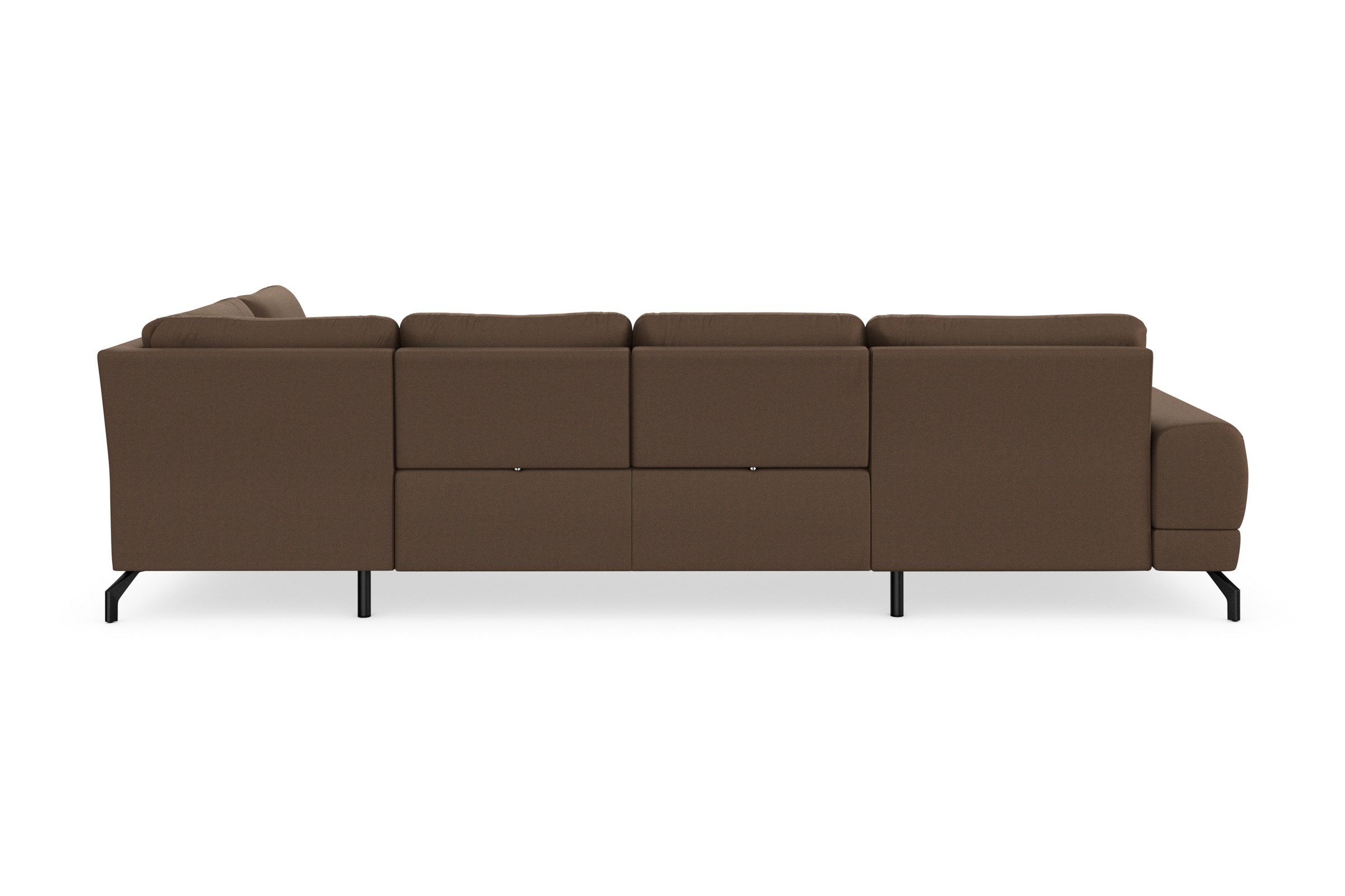sit&more Wohnlandschaft »Cinturo U-Form«, inklusive Sitztiefenverstellung und Federkern, Sitzhöhe 45 cm