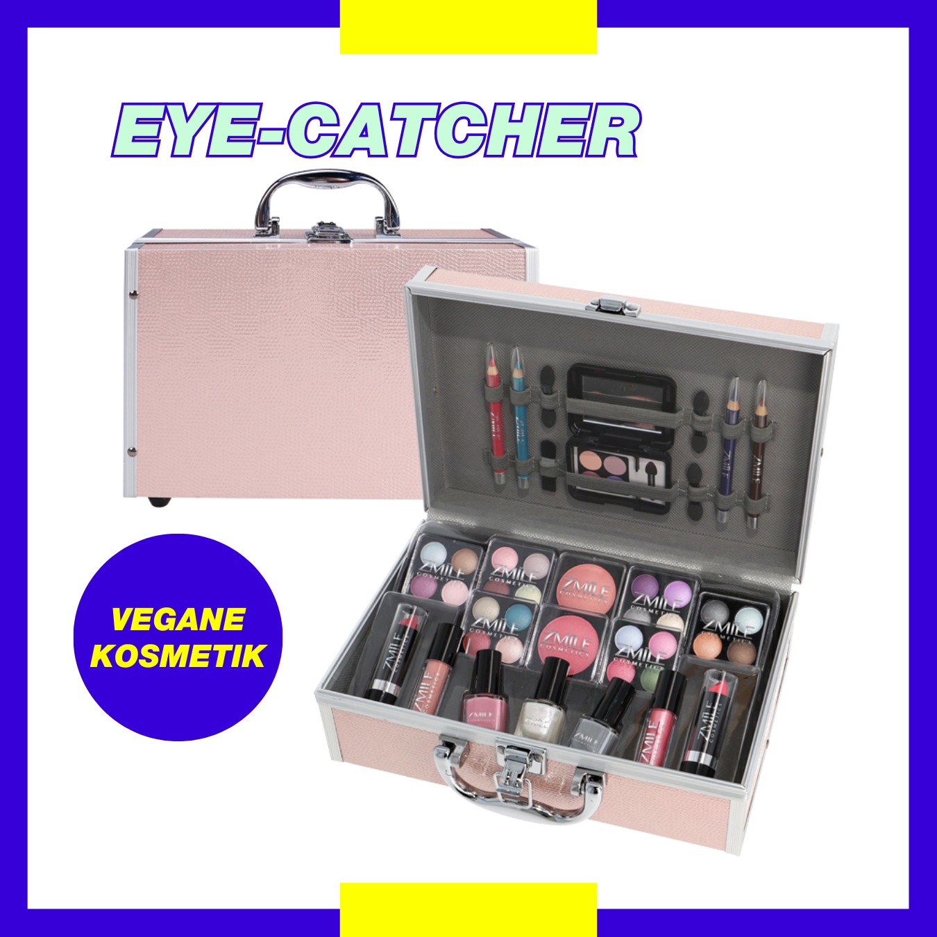 ZMILE COSMETICS Kosmetik-Koffer »Eye-Catcher«, (42 tlg.), mit veganer Formu günstig online kaufen