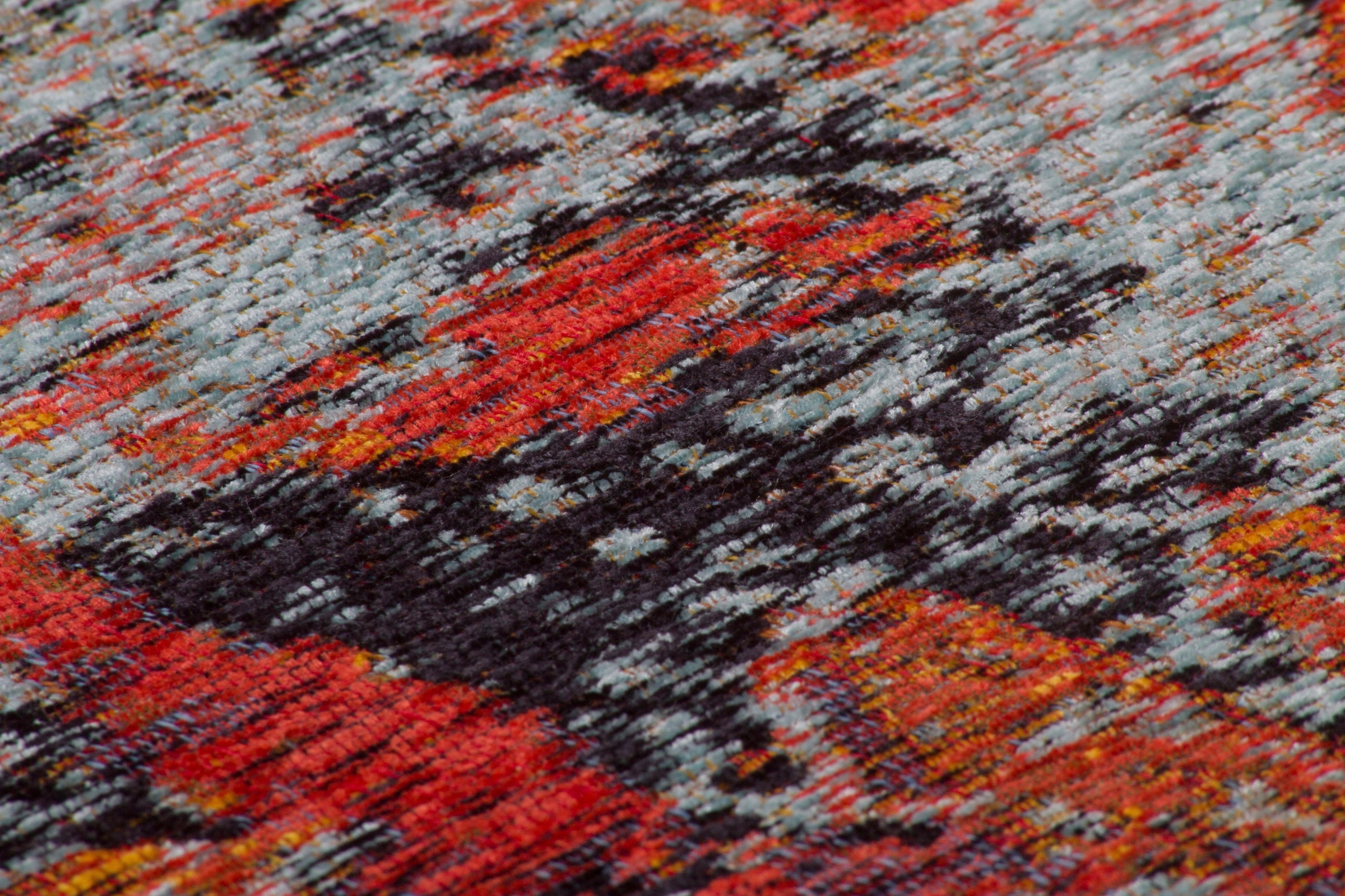 Bruno Banani Teppich »Wallim«, rechteckig, 8 mm Höhe, Abstraktes-Design, Kurzflorteppich, pflegeleicht, robust