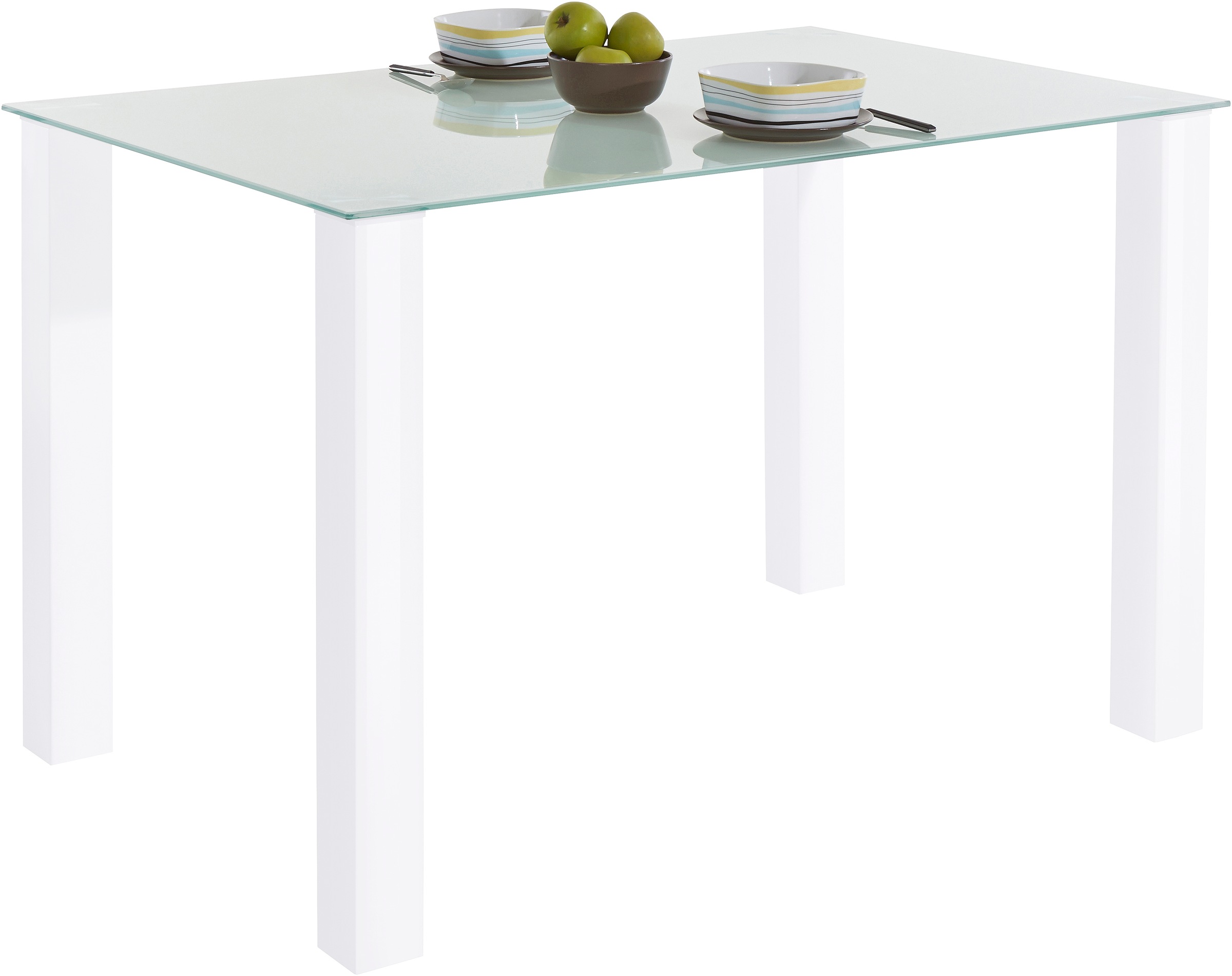 Esstisch OTTO HOME, weiß, B:120cm H:76cm T:80cm, Tische, Esstisch, in 2 Größen