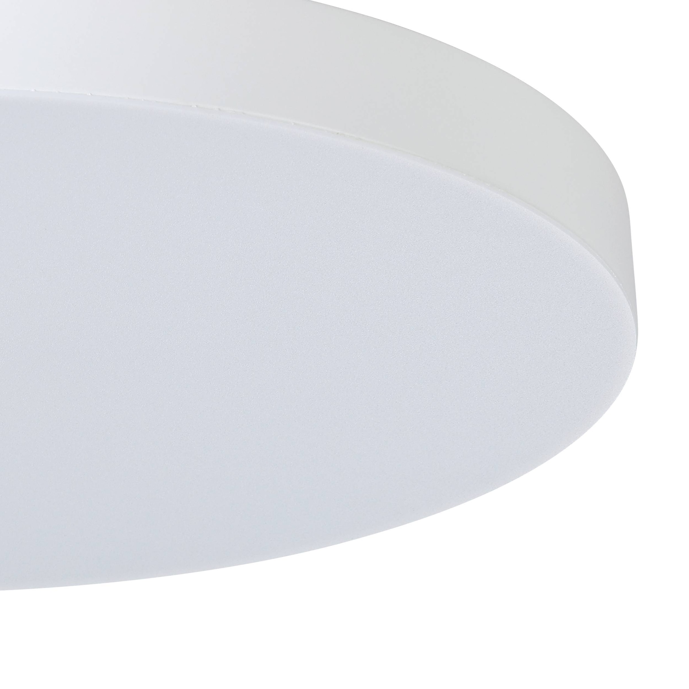 EGLO LED-Deckenleuchte »TURCONA-Z«, (1 St.) in weiß aus Stahl, Alu / inkl. LED fest integriert - 22,4 Watt, Durchm. ca. 45 cm