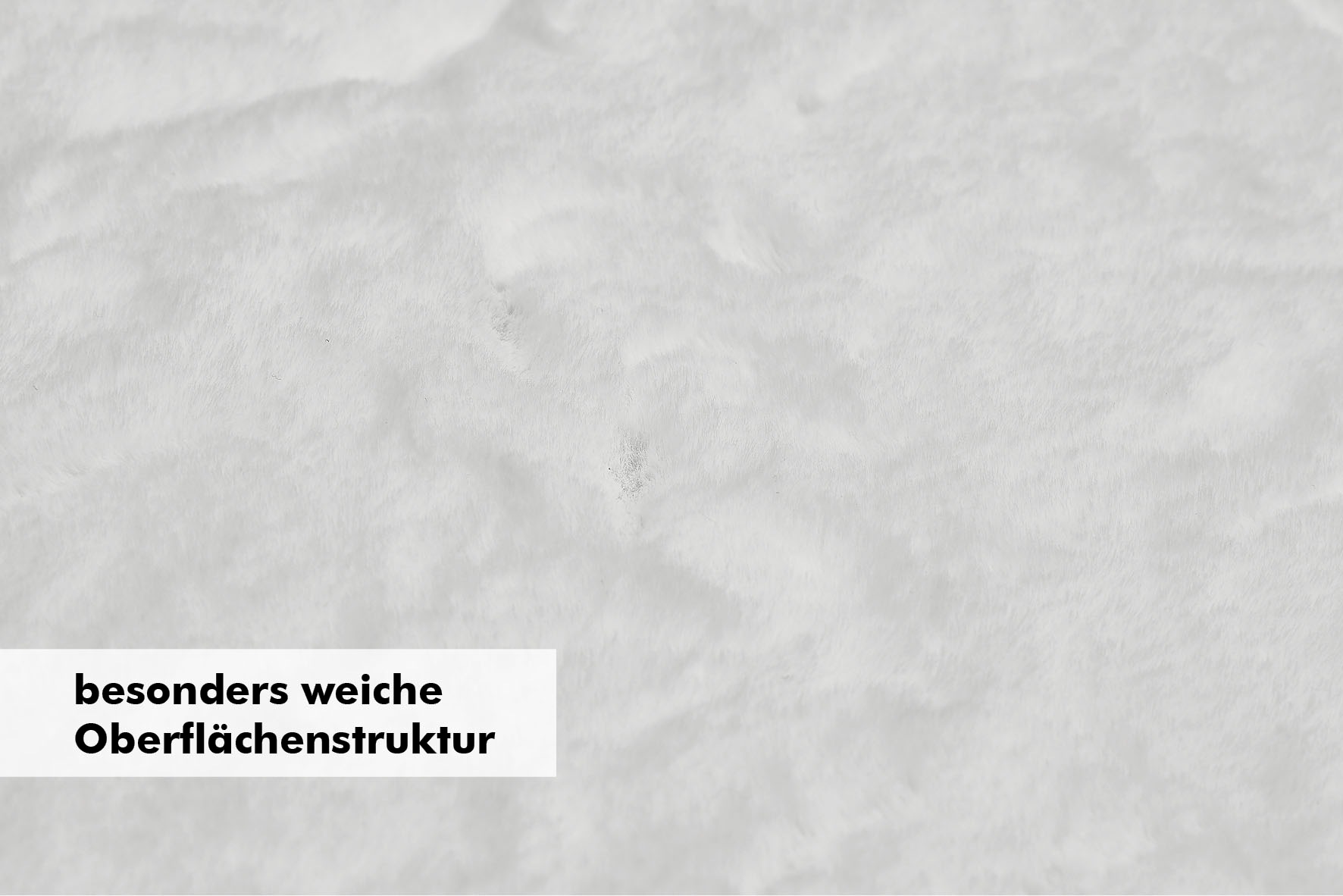 LUXOR living Fellteppich »Novara«, rechteckig, 30 mm Höhe, Kunstfell, Kaninchenfell-Haptik, besonders weicher Hochflor