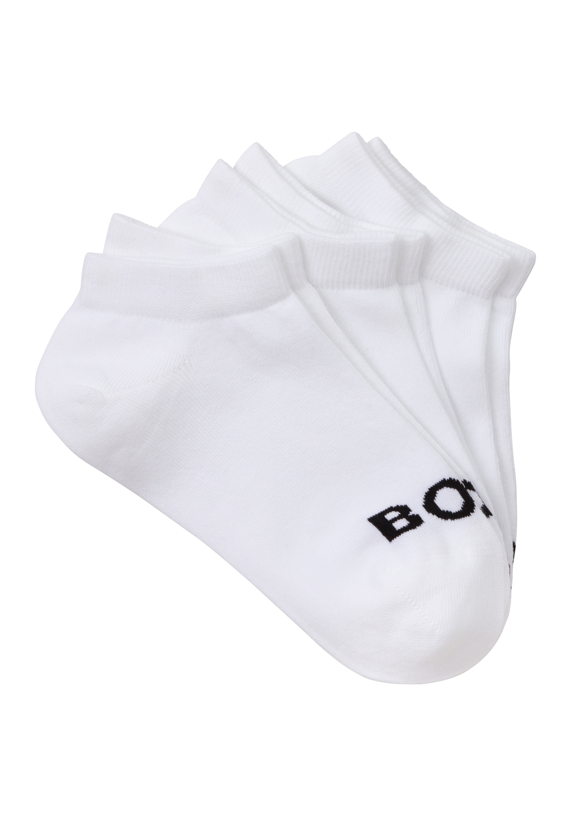 BOSS Sneakersocken »3P AS Logo CC W«, (Packung, 3 Paar, 3er), mit BOSS Logoschriftzug