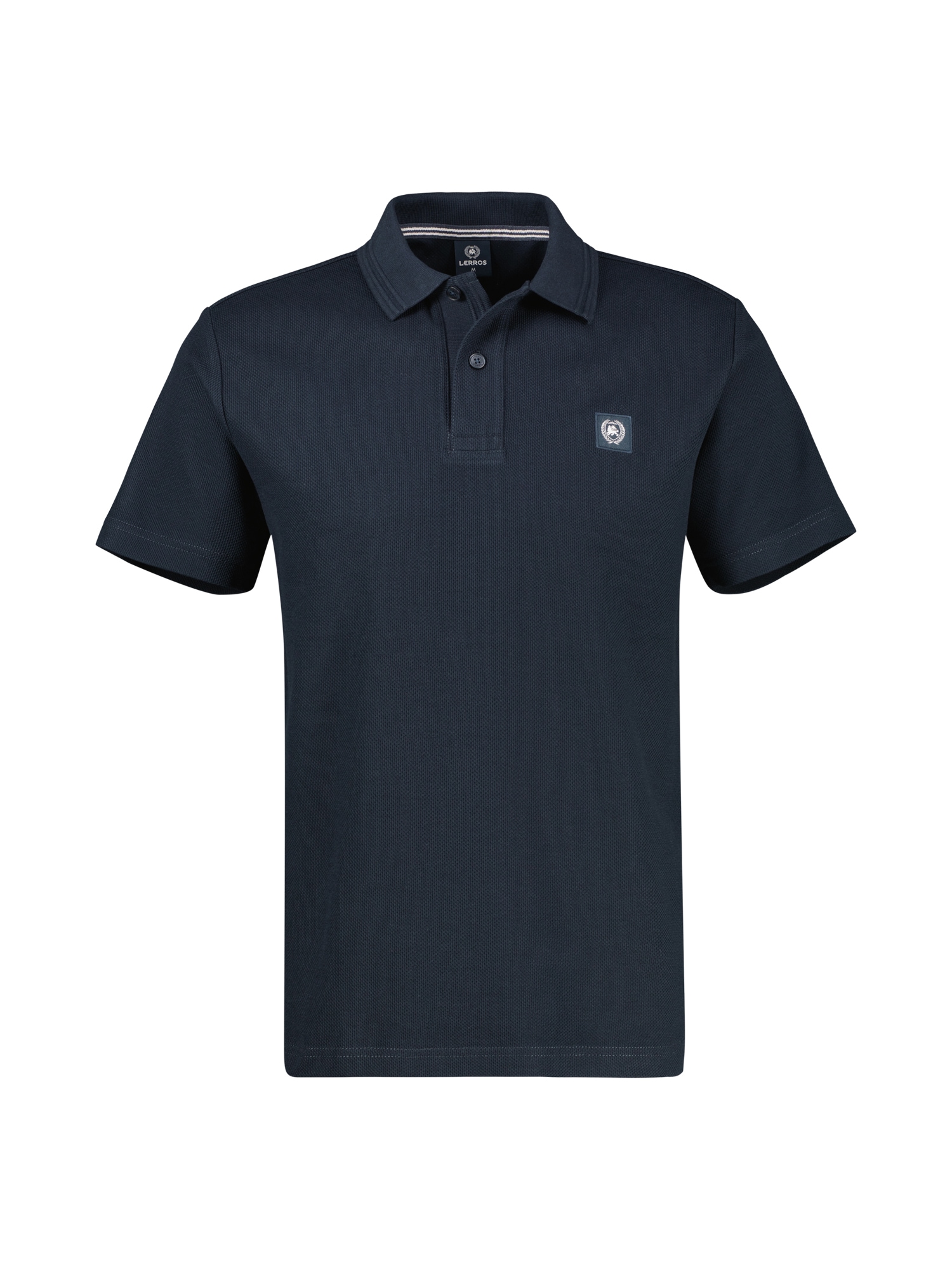 LERROS Poloshirt »Poloshirt mit Waffelstruktur, grosse Größen«