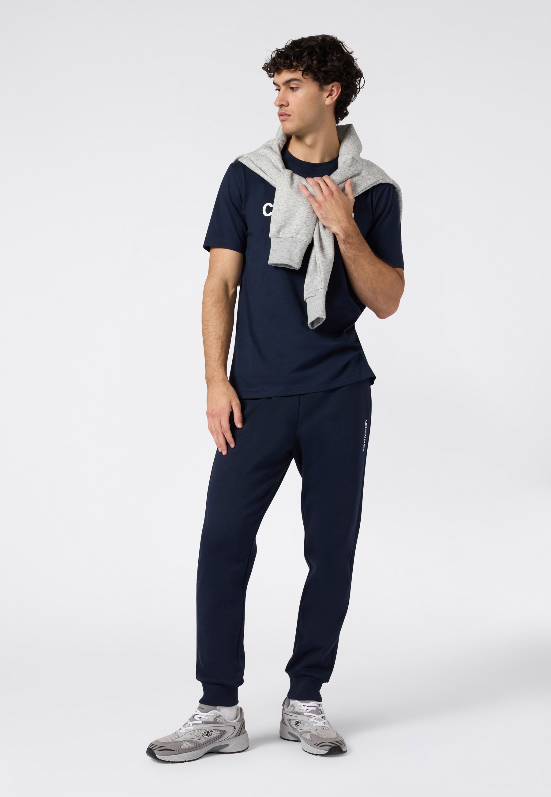 Champion Jogginghose »Graphic Rib Cuff Pants«  Jogginghose für Erwachsene, aus Baumwolle und Polyester