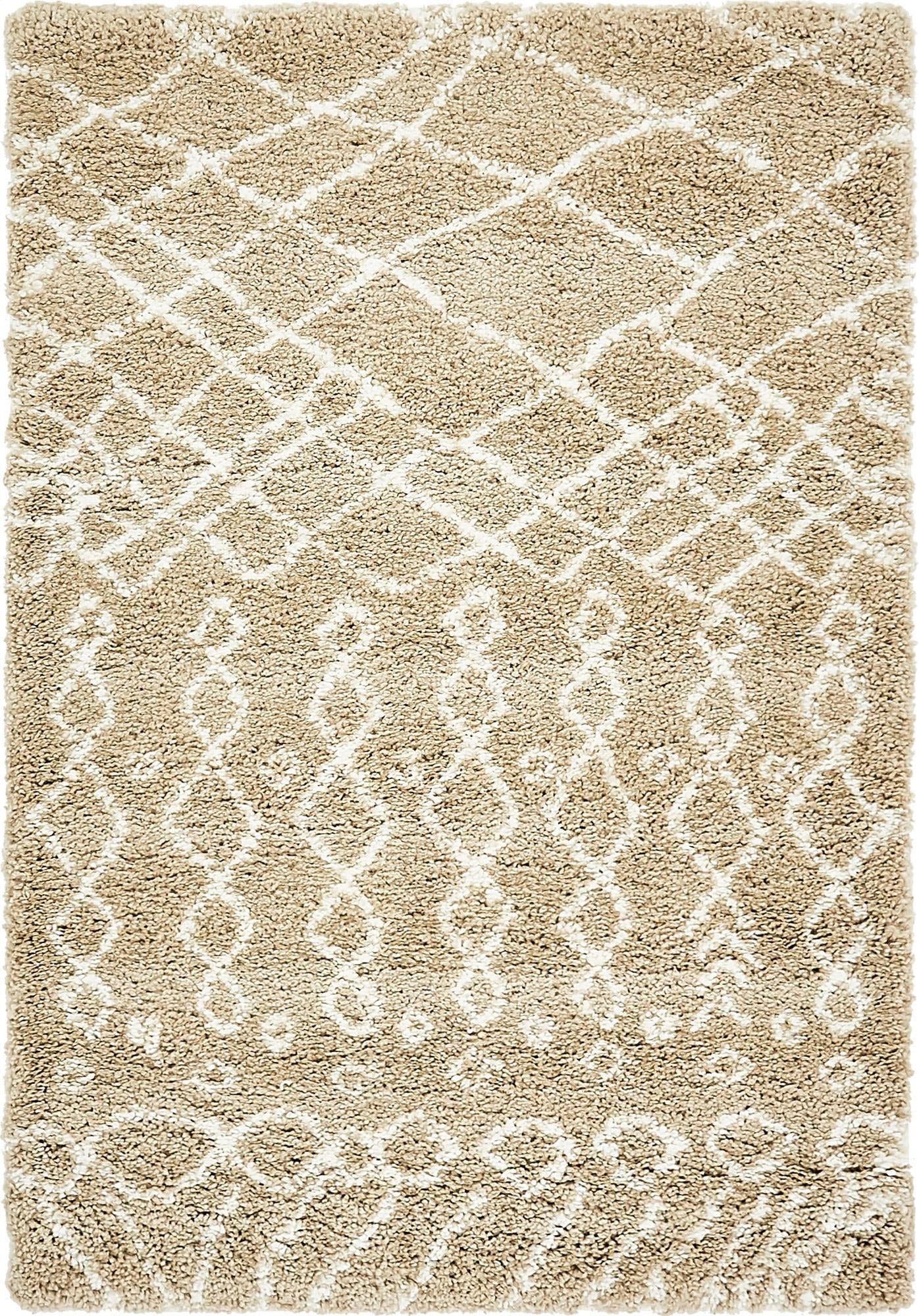 Myflair Möbel & Accessoires Hochflor-Teppich »Temara Shag Lagerräumung«, rechteckig, 51 mm Höhe, gewebt, Scandi Design, ideal im Wohnzimmer & Schlafzimmer