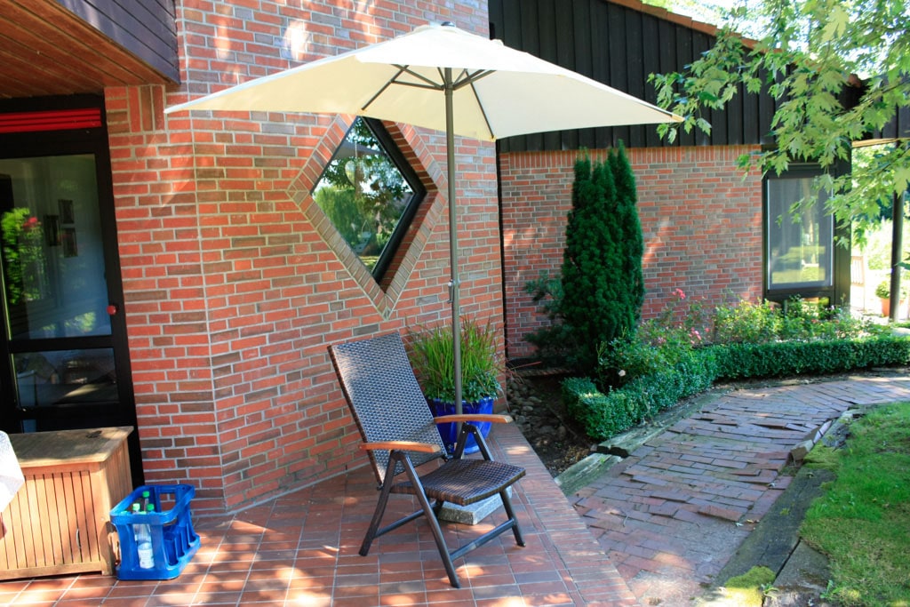 Garden Pleasure Sonnenschirm, Sonnenschirm, 250 ×145 cm