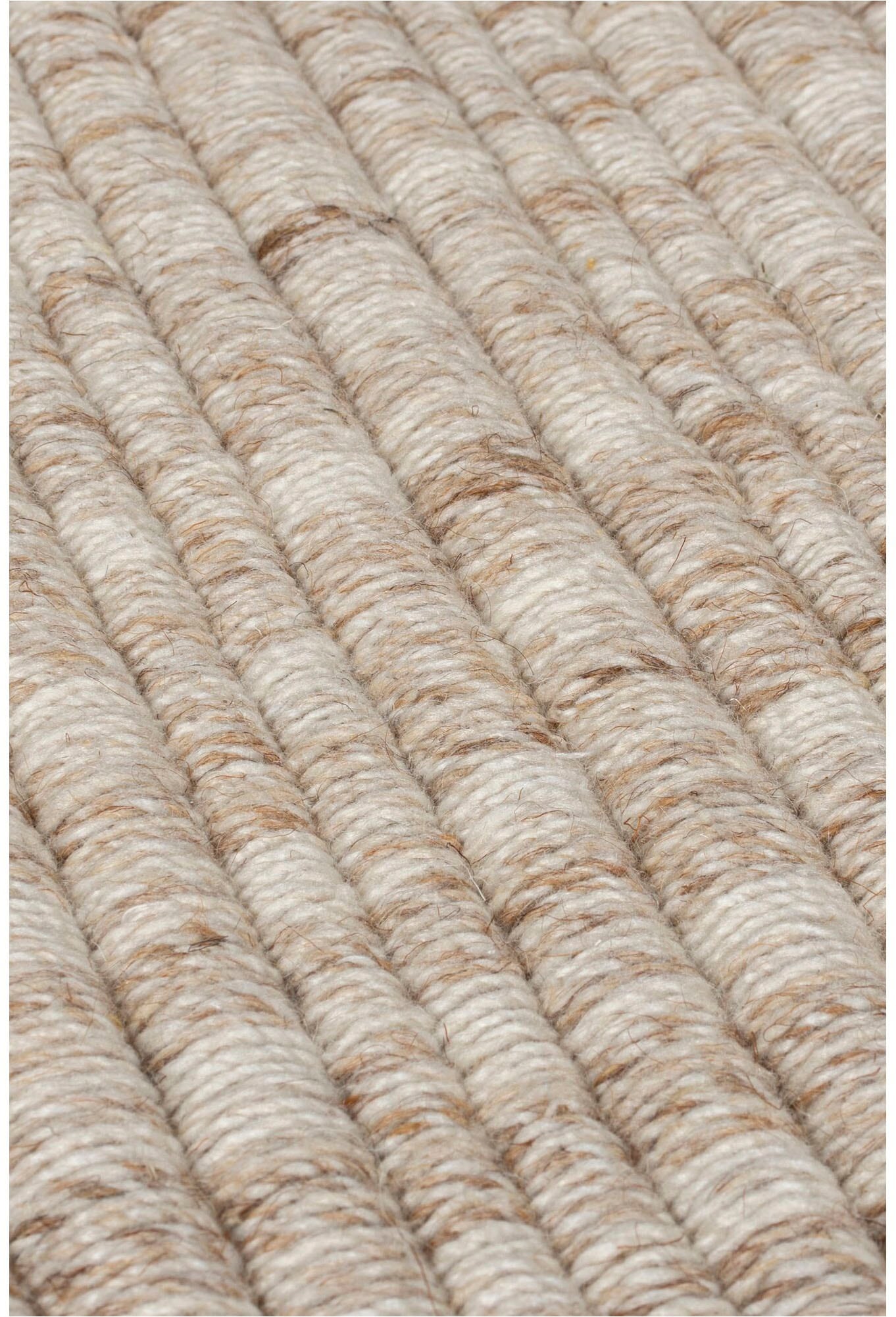 FLAIR RUGS Teppich »Rene« rechteckig 4 mm Höhe aus gewebter Wolle