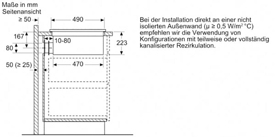 NEFF Kochfeld mit Dunstabzug »T48CD7AX2«, T48CD7AX2, mit einfacher Touch Control Bedienung