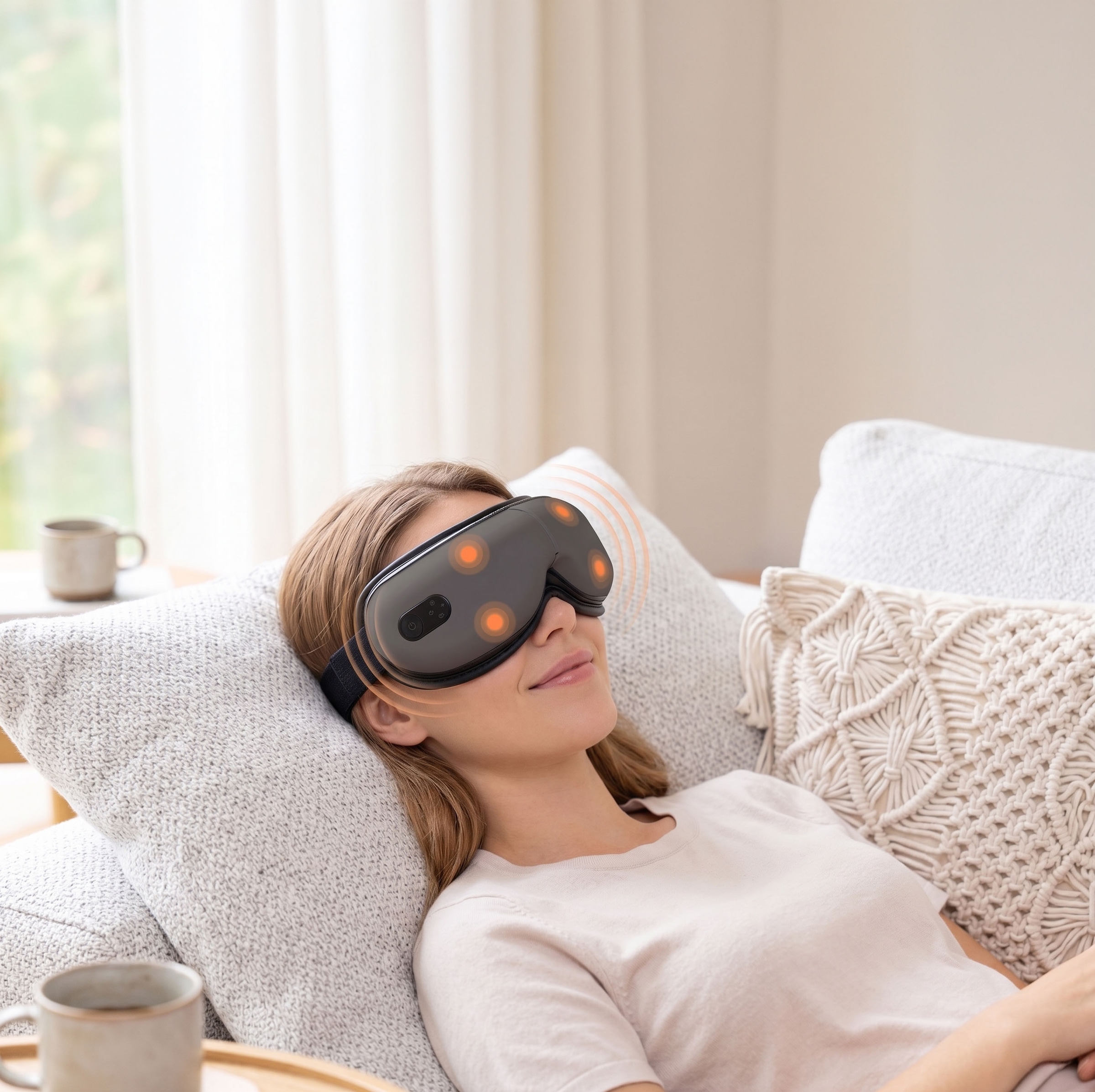 Medisana Gesichtsmassagegerät »EM 150« Luftkompressions-/Vibrationsmassage, Muskelentspannung, Wärmefunktion