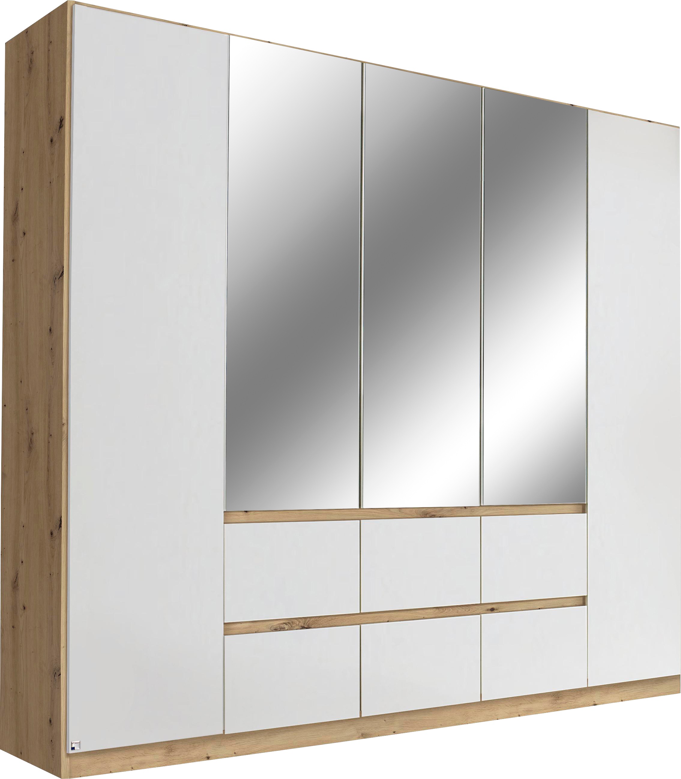 rauch Drehtürenschrank "Kleiderschrank Schrank mit Spiegel Garderobe Garder günstig online kaufen