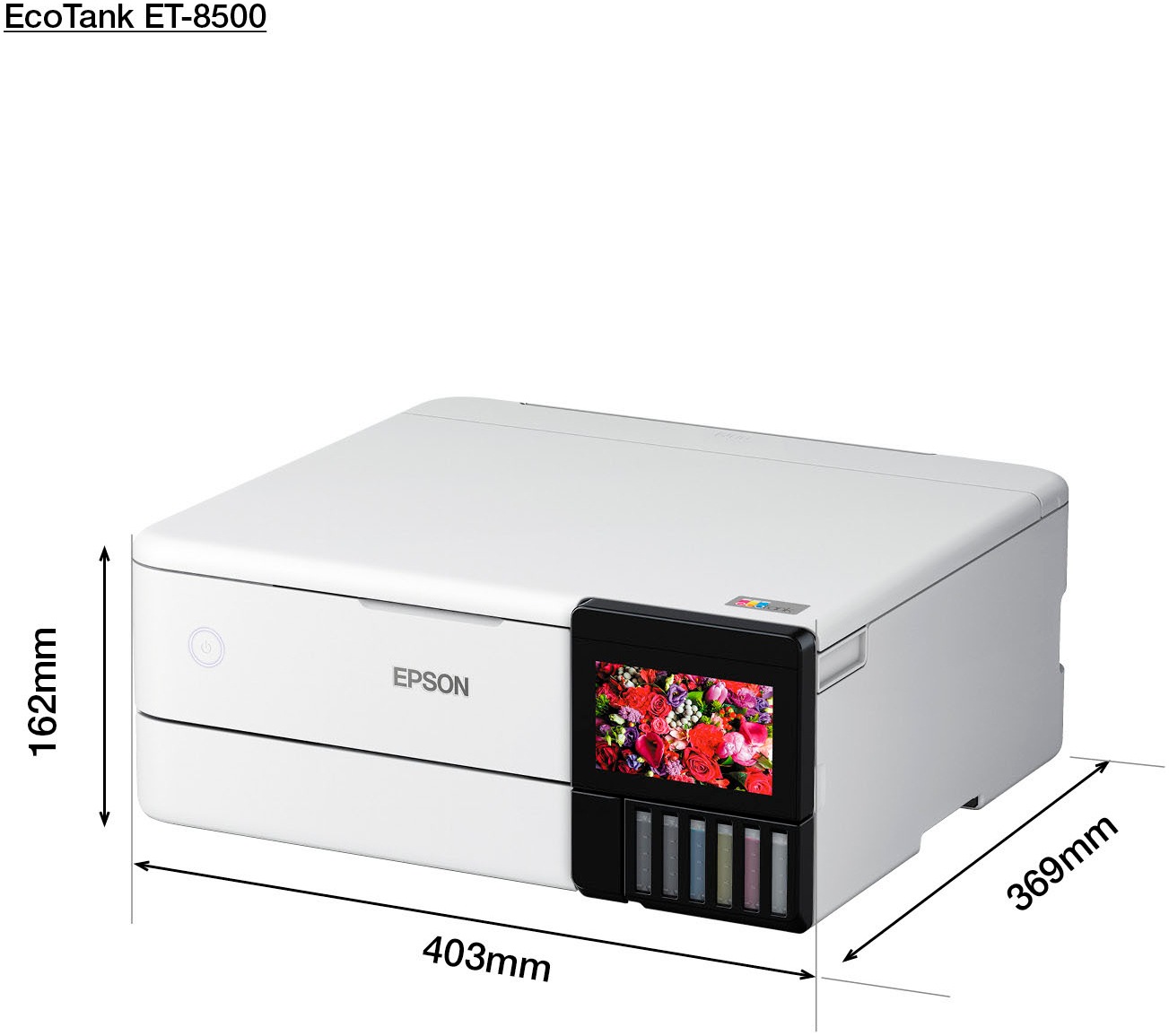 Epson Tintenstrahldrucker »EcoTank ET-8500«