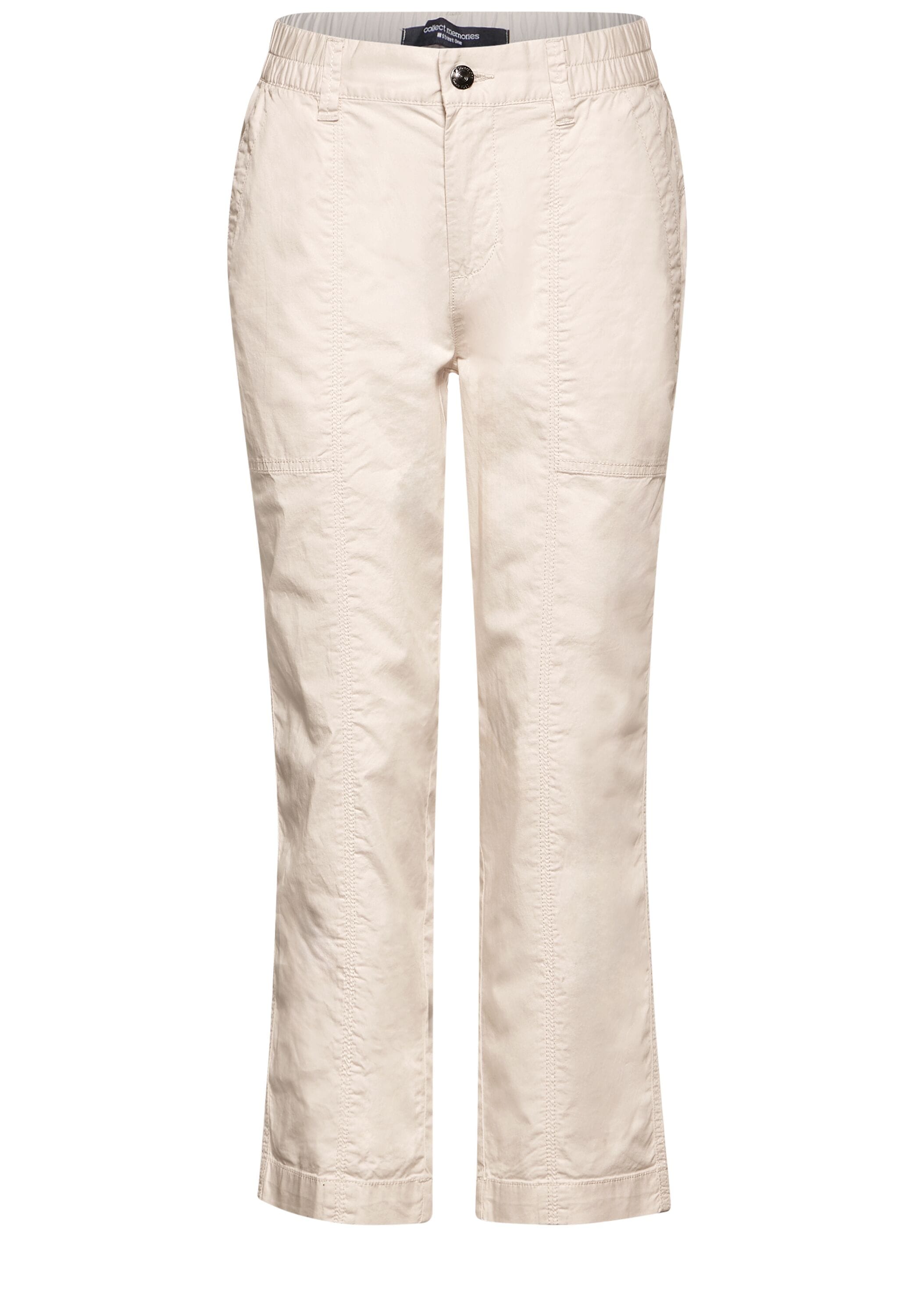 STREET ONE Stoffhose »Style Bonny«, in 3/4 Länge mit Stretch
