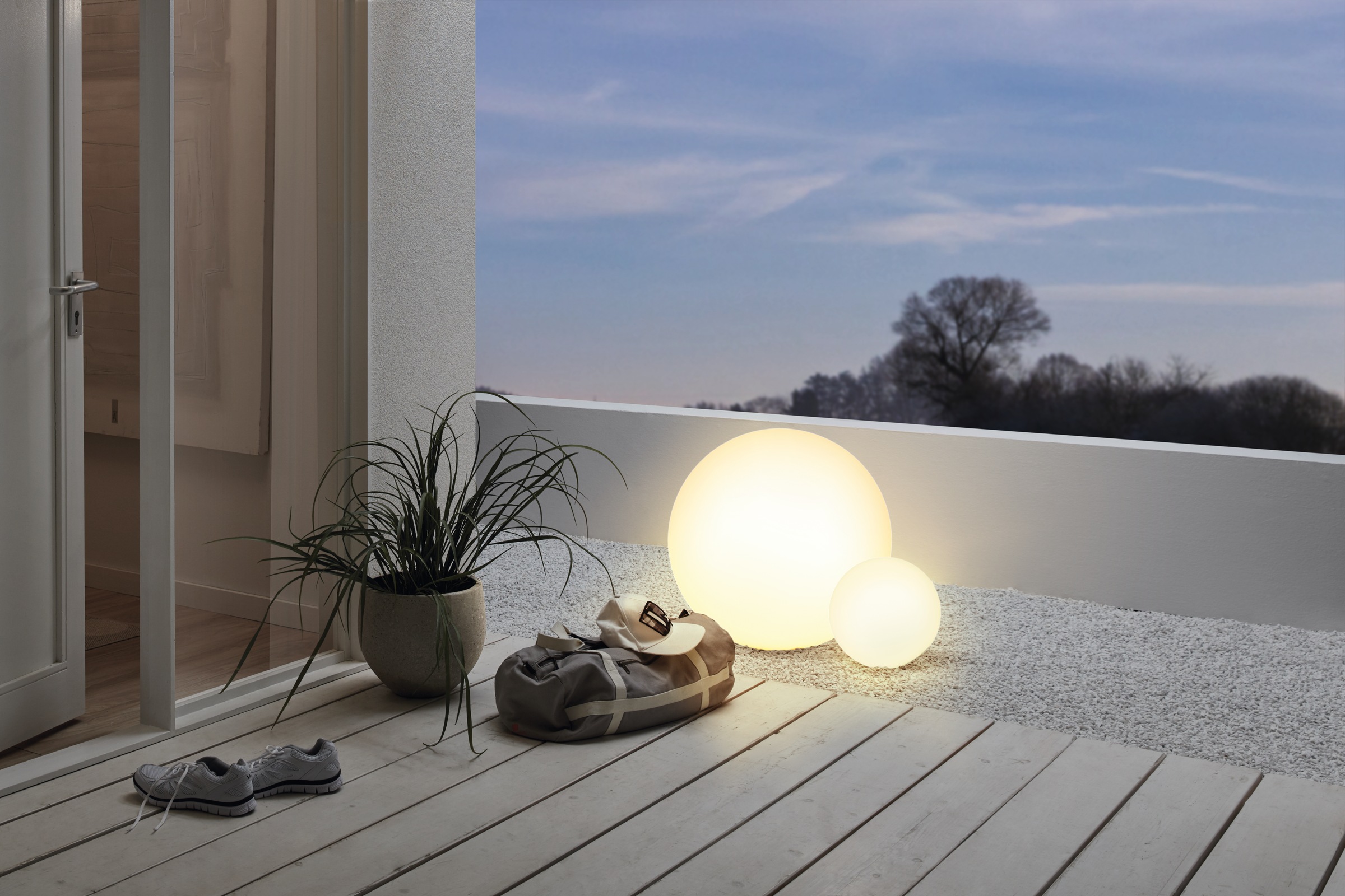 EGLO Kugelleuchte »MONTEROLO-C«, 1 flammig, Leuchtmittel E27 | Leuchtmittel wechselbar, Fernbedienung, SmartHome, RGBW