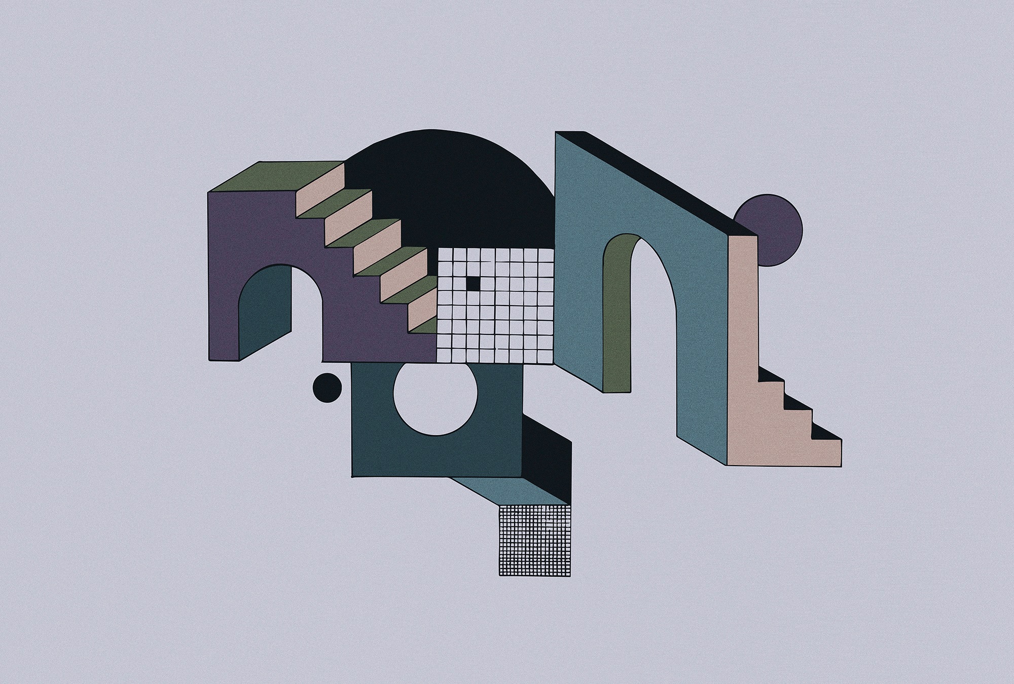 living walls Fototapete »Walls by Patel Freetown« glatt Vlies, Wand günstig online kaufen