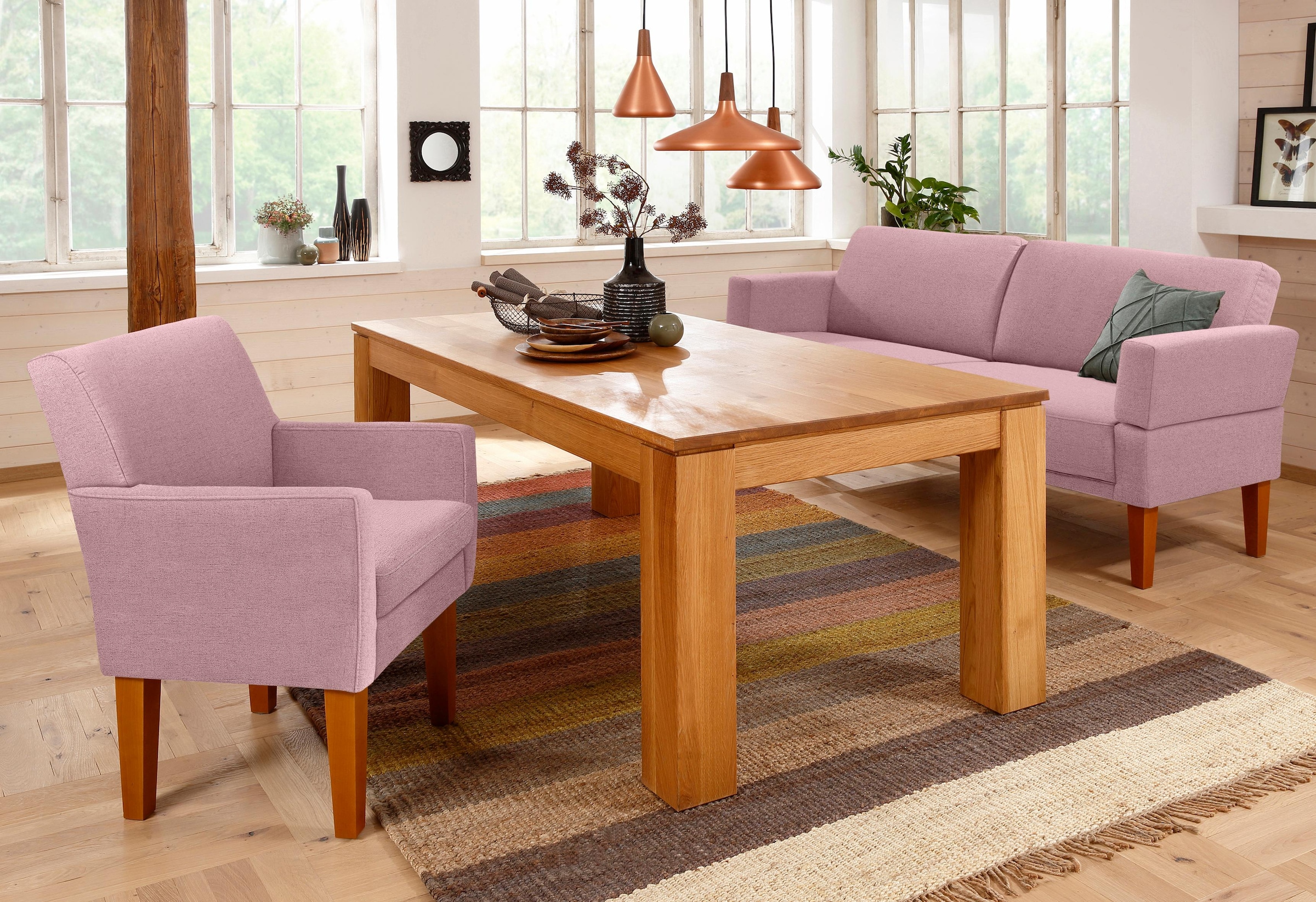 Home affaire Sofa »Fehmarn« in 3 Breiten günstig online kaufen