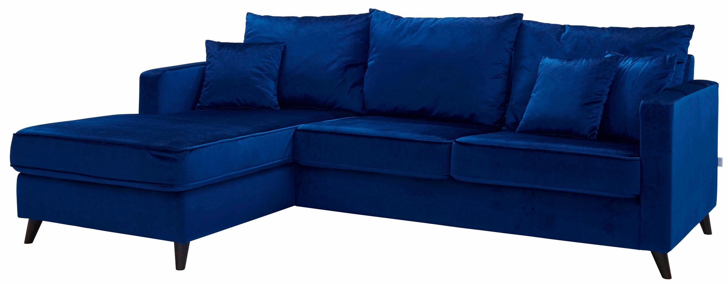 Guido Maria Kretschmer Home&Living Ecksofa »Renesse L-Form«, lose Kissen, Keder an Sitzkissen