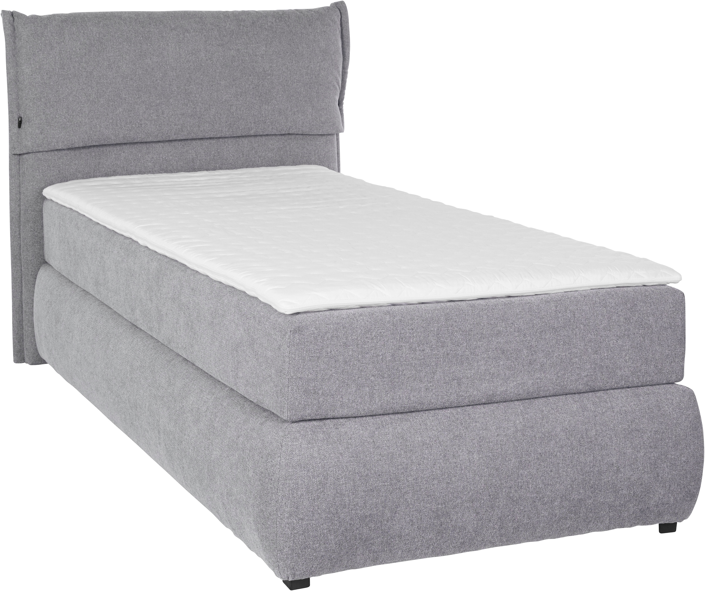 Home affaire Boxspringbett »Jenson« in 4 Farben, 4 Breiten, 3 Matratzenarten in 2 Härtegraden, Topper