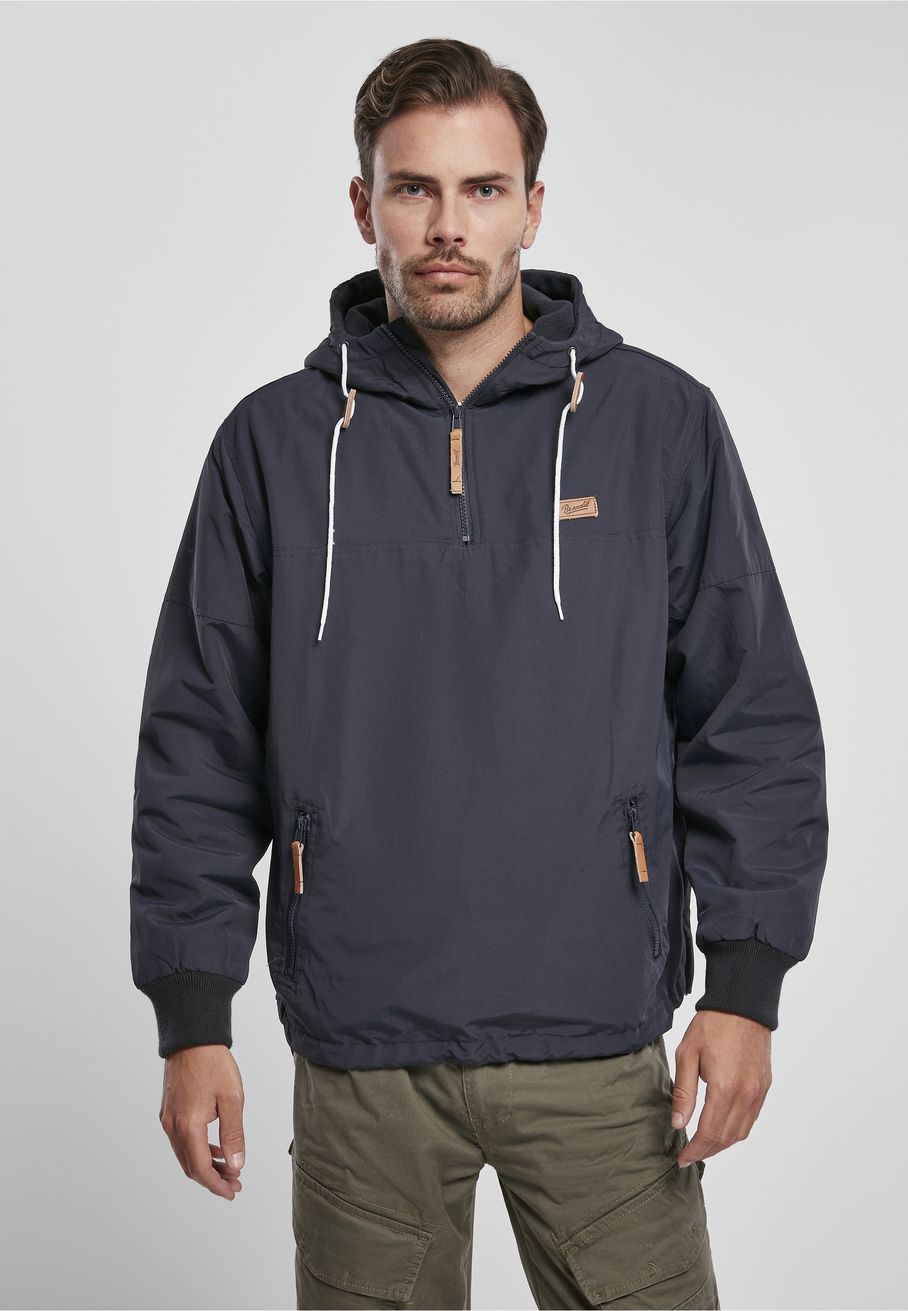 Brandit Anorak »Brandit Herren Pull Over Windbreaker« 1 Stk. tlg. mit Kapuze