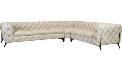 Chesterfield-Sofa »Amaury L-Form«