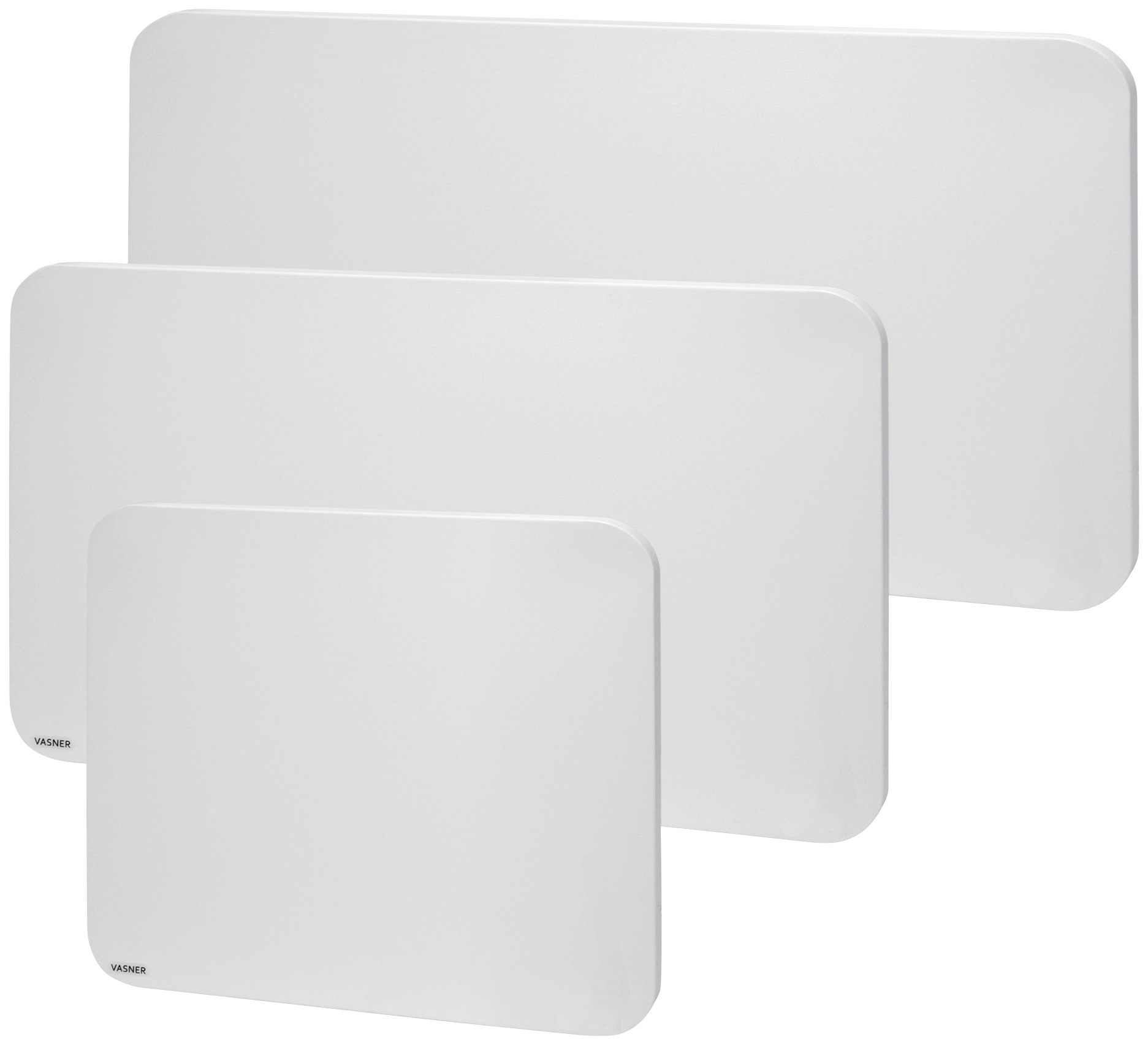 Vasner Infrarotheizung »Metall rund, 1100 W, Citara M Plus«, Infrarot Heizkörper rund, IP44 Bad geeignet