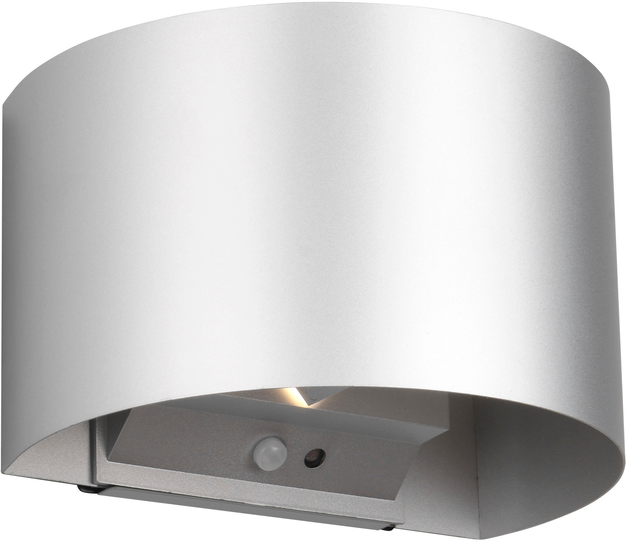 REALITY Leuchten LED Wandleuchte »TALENT, LED Wandlampe mit Magnet Wandhalterung, up-and-down Licht IP44«, 2 flammig, Leuchtmittel LED-Board | LED fest integriert, Bewegungsmelder Dämmerungssensor Akkubetrieb USB-Anschluss Schalter
