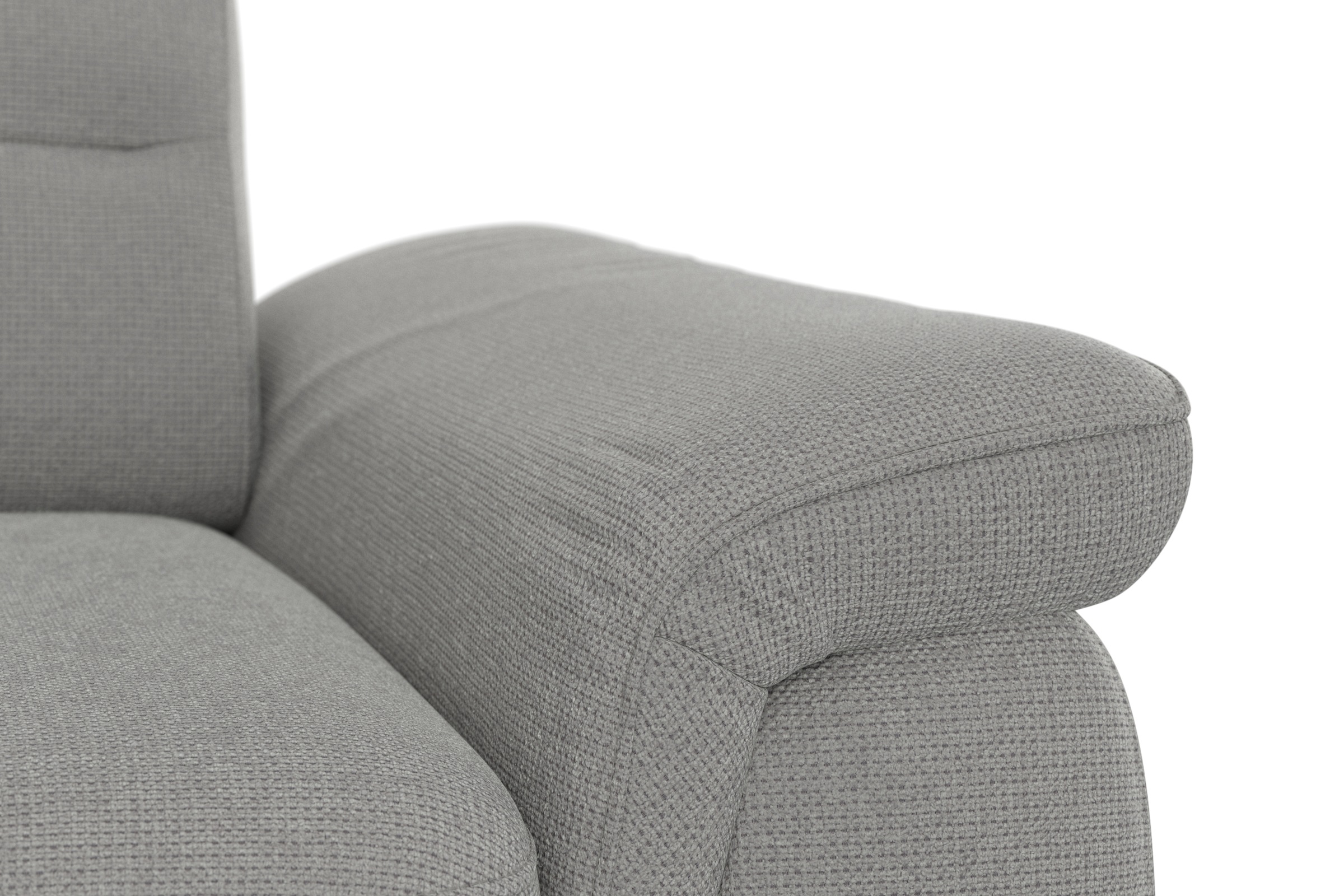 sit&more Ecksofa »Sinatra L-Form«, mit Ottomane, optional mit Kopfteilverstellung und Armteilfunktion