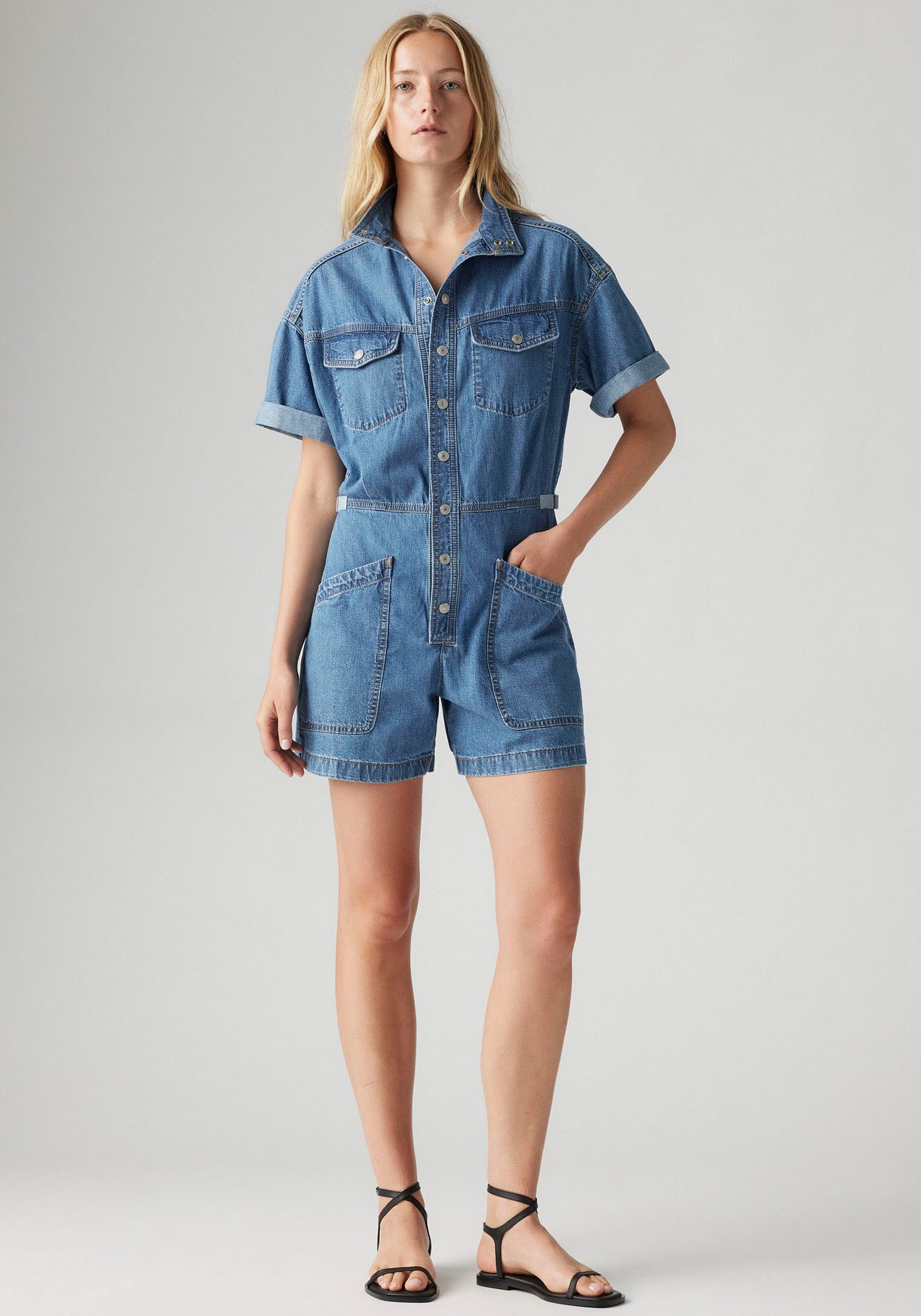 Levi's® Kurzoverall »SS SURPLUS ROMPER«, im Jeans-Look