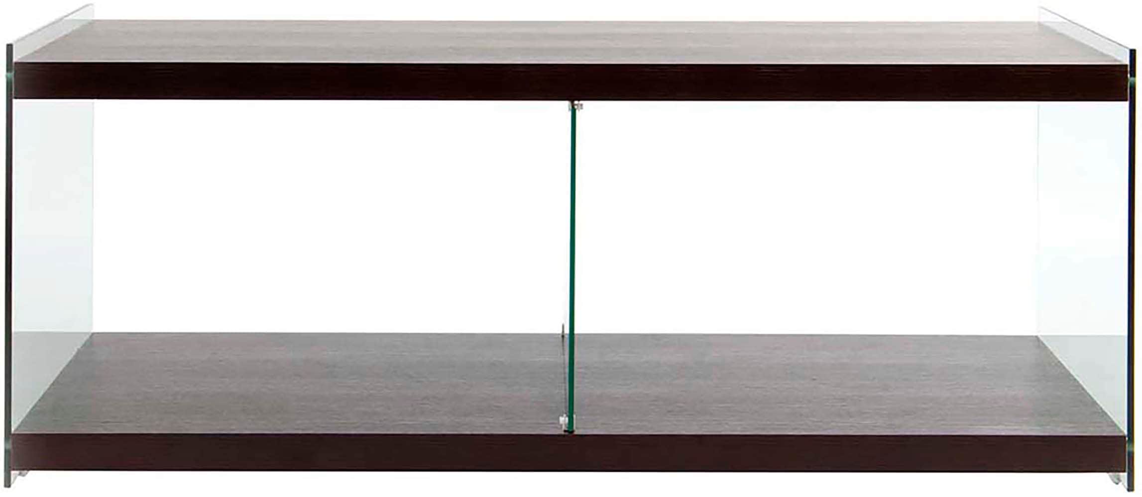 Kayoom TV-Schrank »TV-Tisch Elementary, eckige Form, viel Ablagefläche« 1 Stk. tlg. TV-Tisch, gehärtetes Glas, pflegeleicht