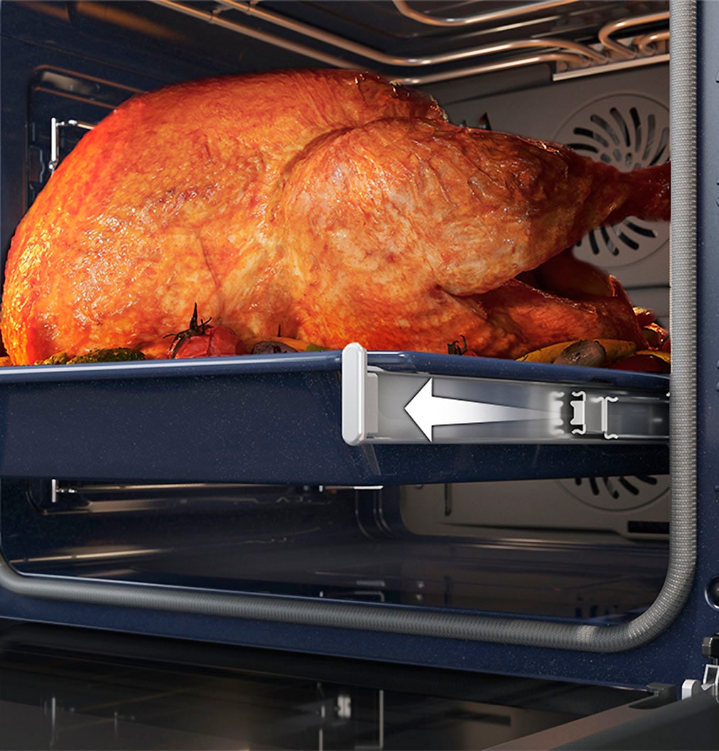 Samsung Einbaubackofen  »NV7B4550VAS/U1«, Pyrolyse-Selbstreinigung, Dual Cook Flex