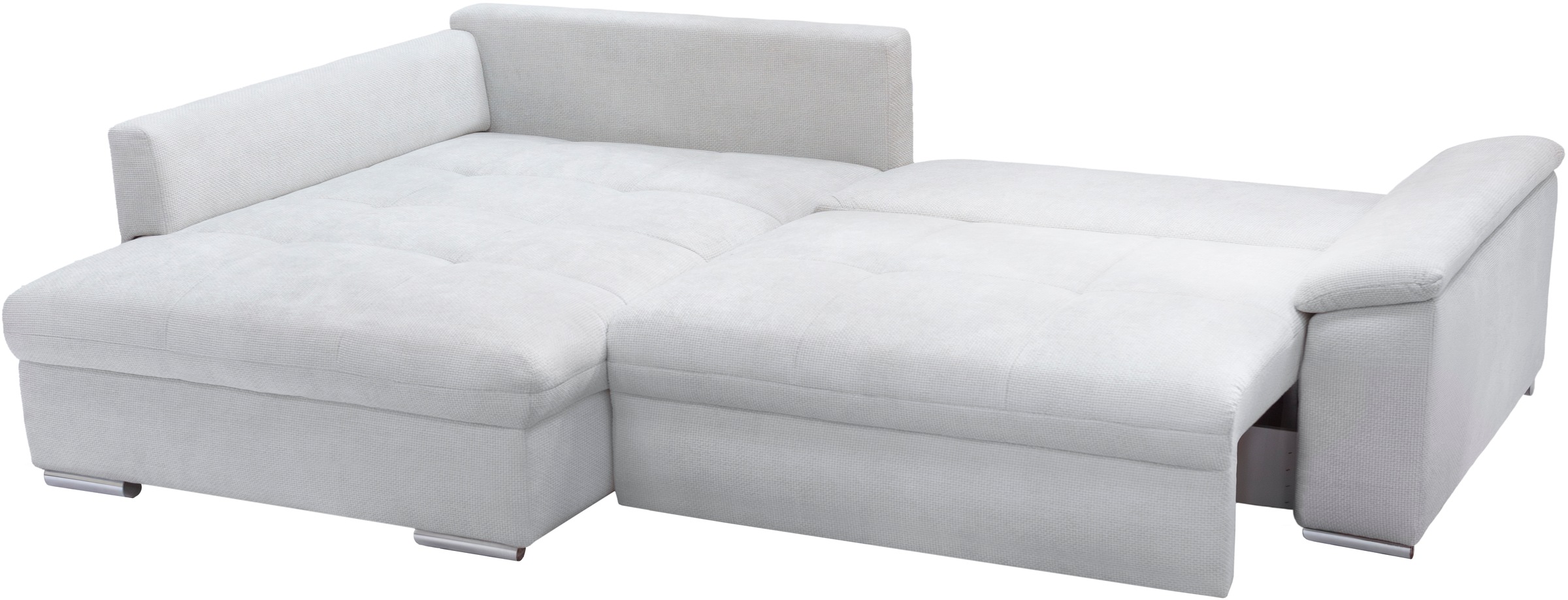 exxpo - sofa fashion Ecksofa »Casa Grande inkl. Bettfunktion, Bettkasten, bequem«, L-Form, guter Sitzkomfort, große Liegefläche