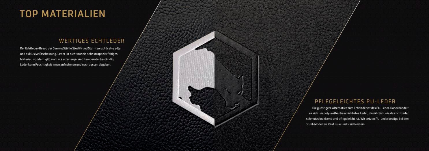 6. Bild von Joule Performance Gaming-Stuhl »RAID Alcantara«