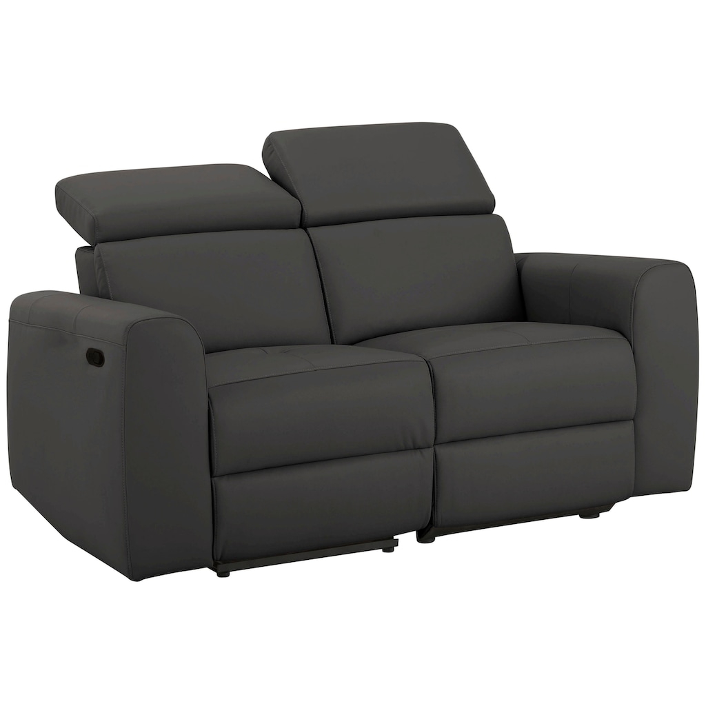 Home affaire 2-Sitzer »Sentrano«, wählbar zwischen manueller oder elektrischer Relaxfunktion mit USB-Anschluß, auch in NaturLEDER
