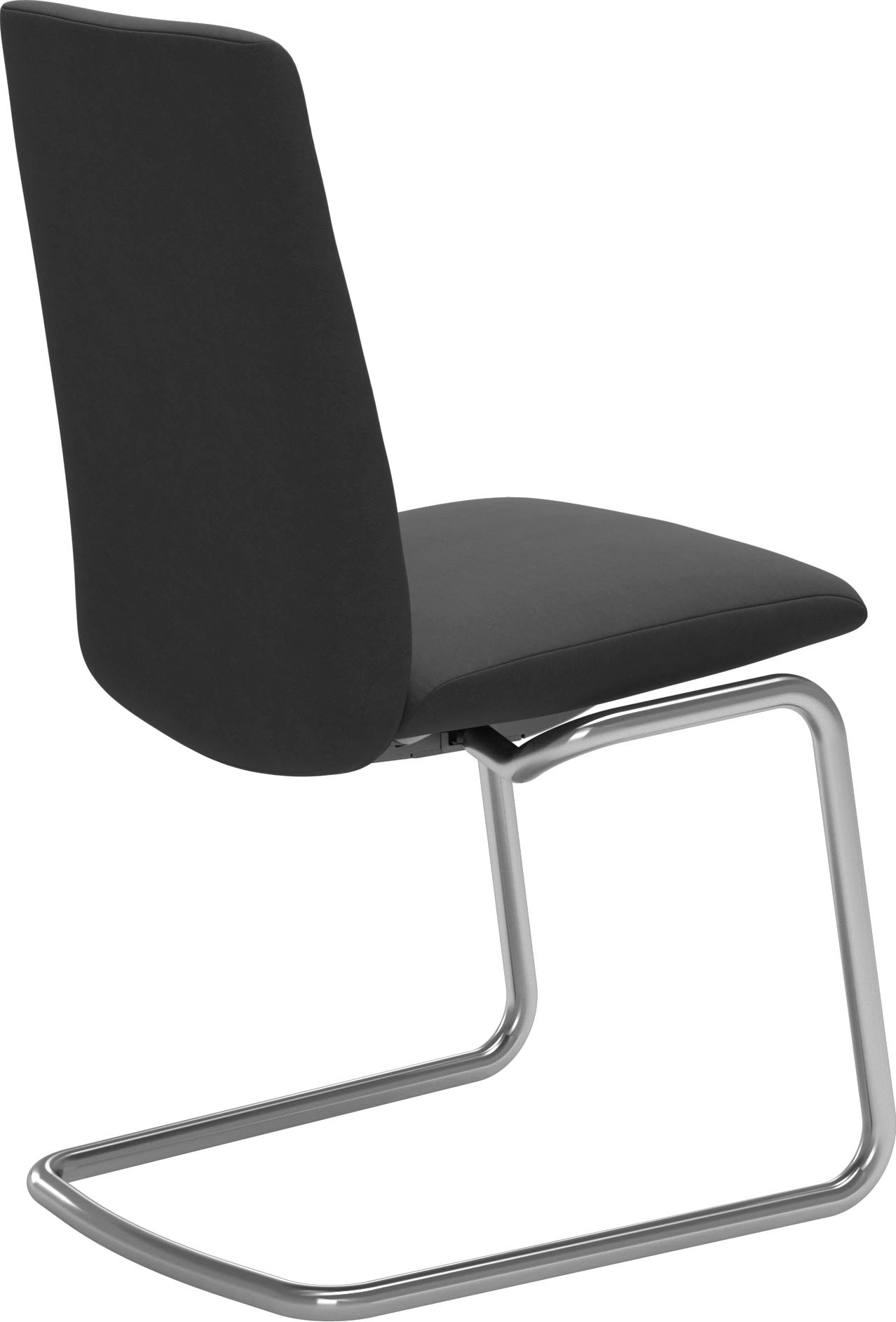 Stressless® Polsterstuhl »Laurel«, Microfaser DINAMICA, Low Back, Größe M, mit Beinen aus Stahl in Chrom glänzend