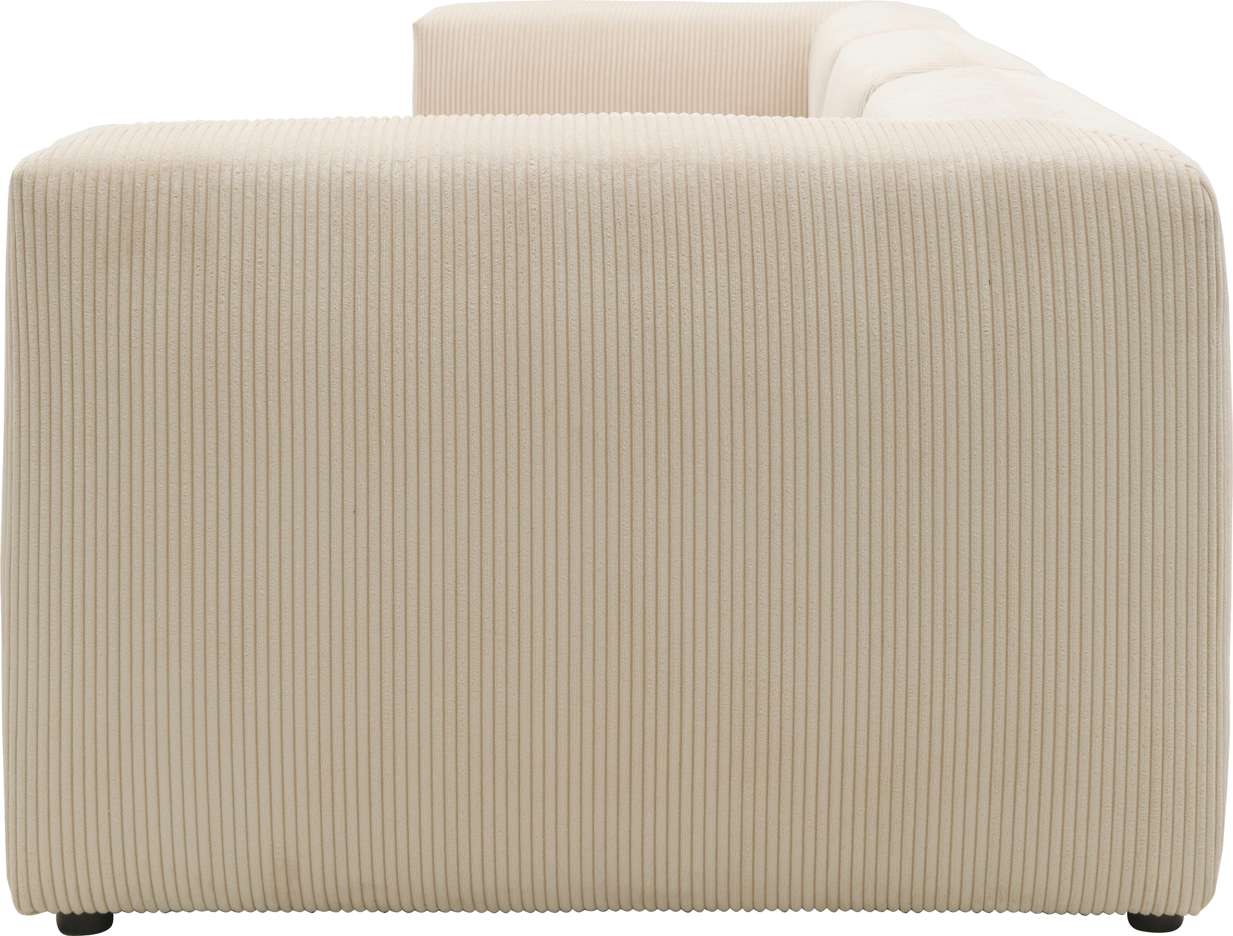 RAUM.ID Big-Sofa »Gerrid«, Cord-Bezug, bestehend aus Modulen: 2 Eck- und ein Mittelelement