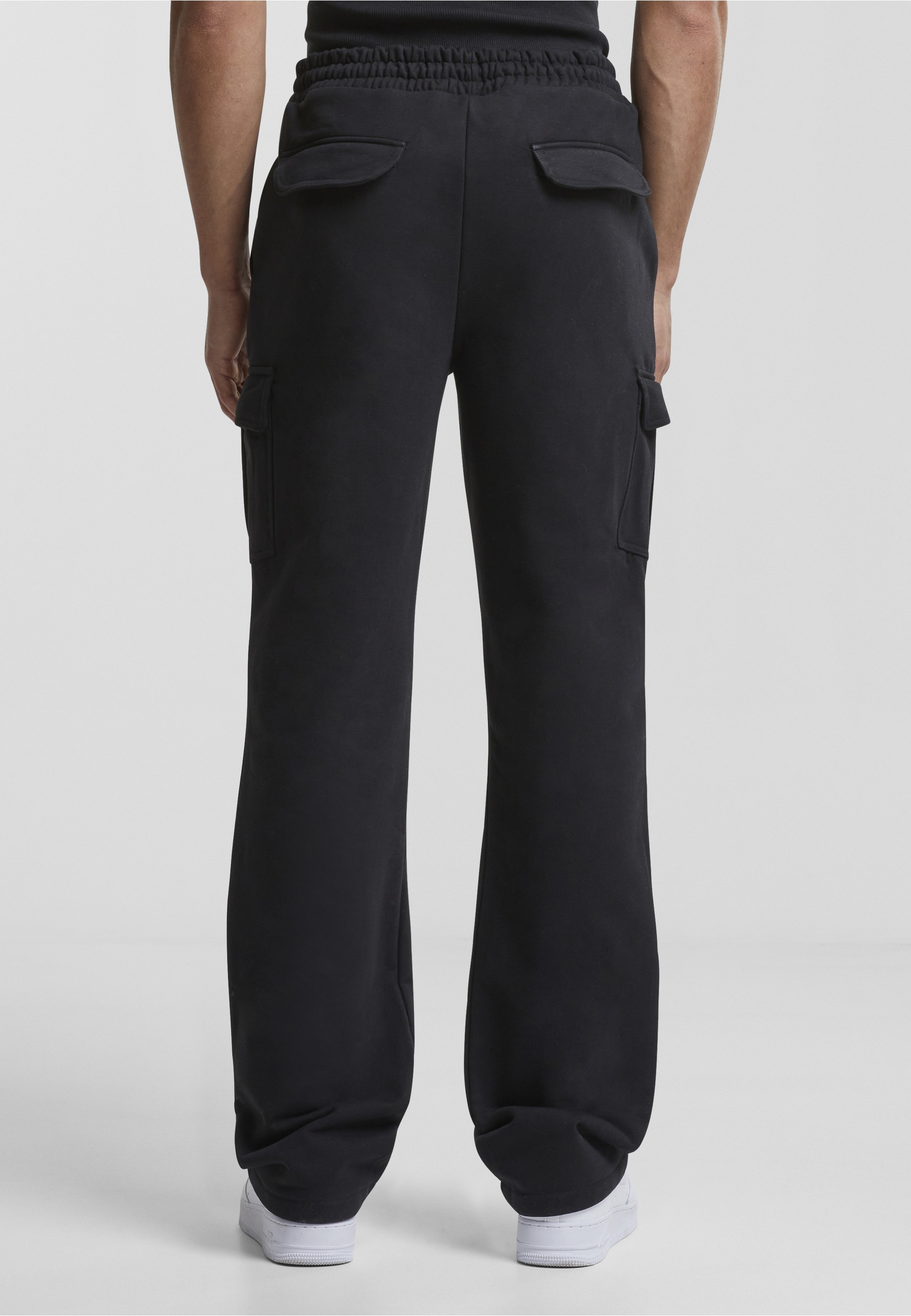 URBAN CLASSICS Cargohose »Urban Classics Herren Heavy Straight Leg Cargo Sweatpants«