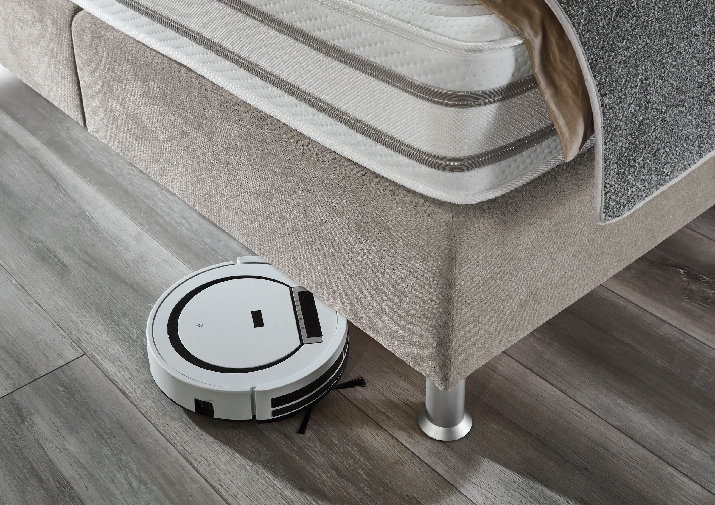 Die PlanBar Boxspringbett »OC-ON23148« inkl. Wendematratzen u. Bonellfederkern Unterbau, 160/180x200cm