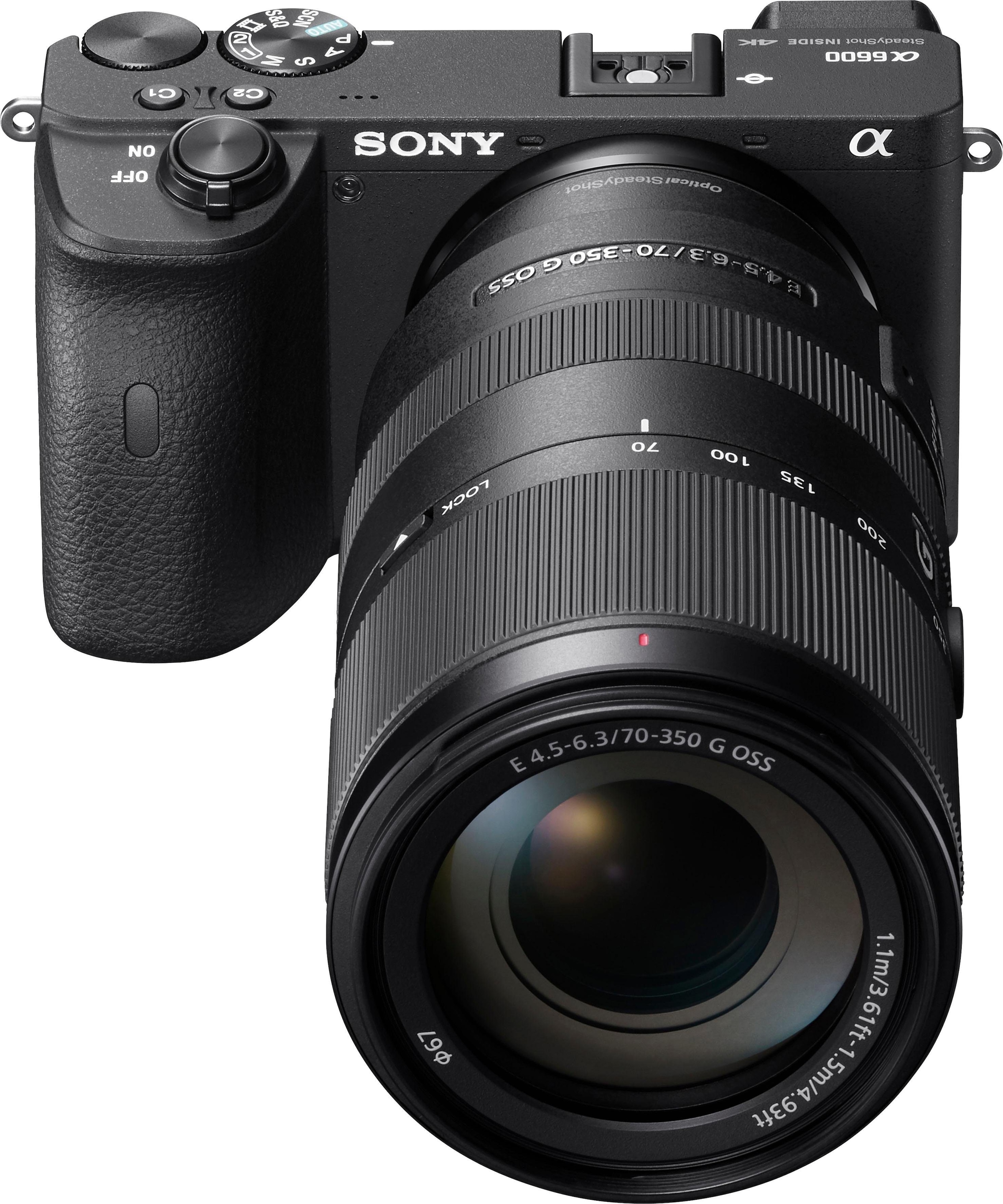 Sony Objektiv »SEL-70350G E-Mount Super-Telezoom«, E 70-350mm F4.5-6.3 G, OSS, APS-C