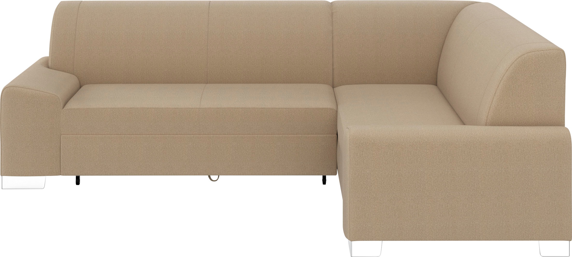 DOMO collection Ecksofa »Anzio in kubischer Formensprache, flache Armlehnen günstig online kaufen