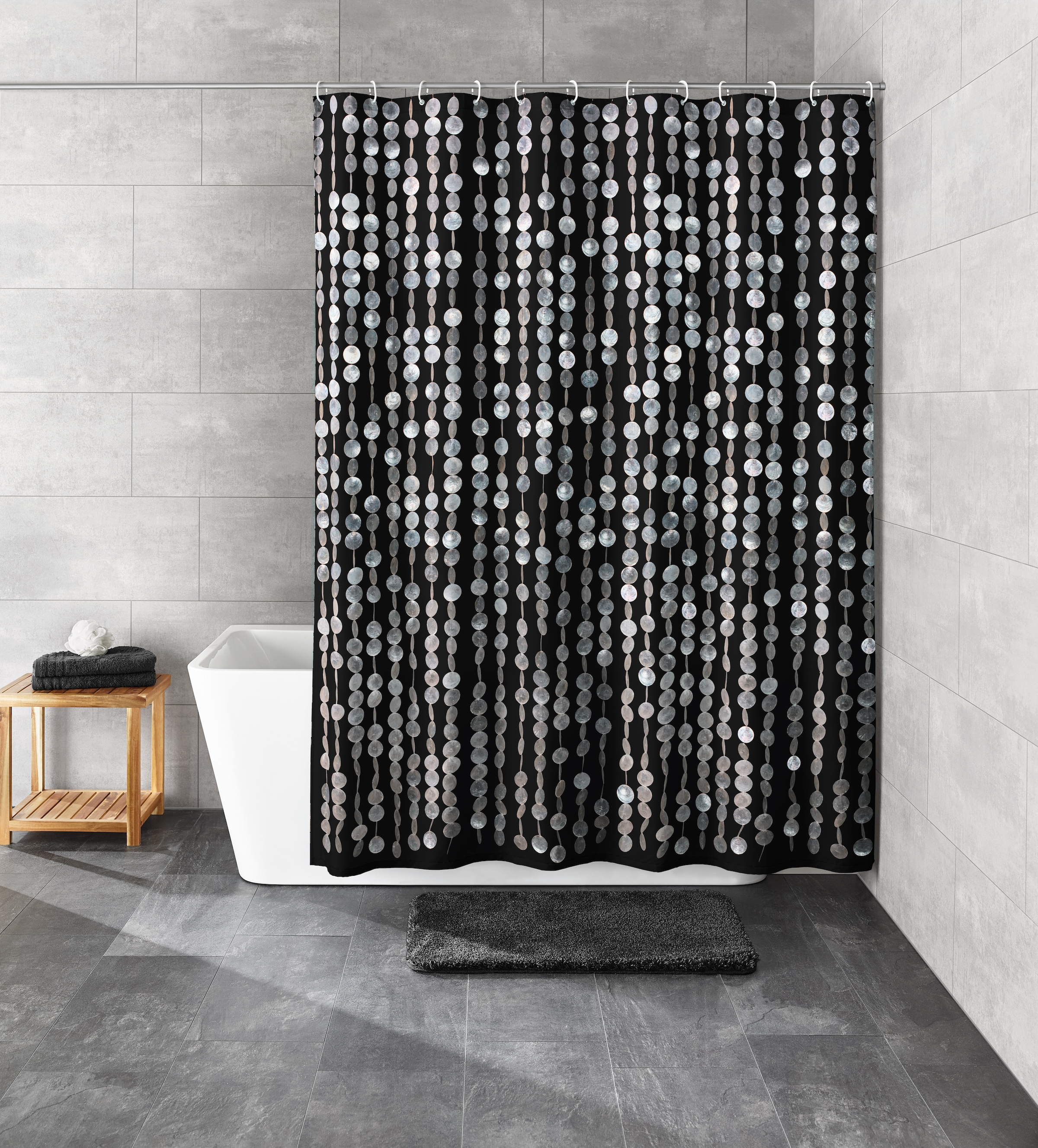 Kleine Wolke Duschvorhang »» Perla«« Breite 180 cm günstig online kaufen