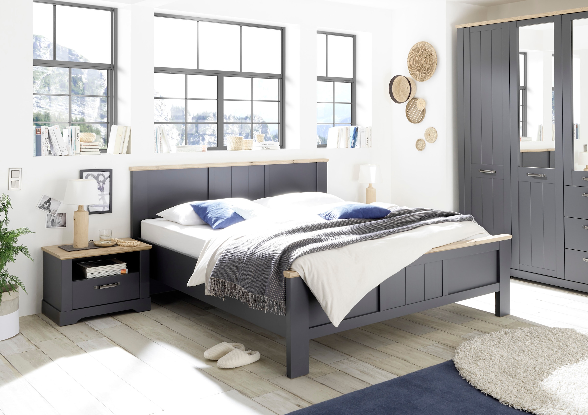 Schlafkontor Nachtkommode »Elastir«, im Landhausstil