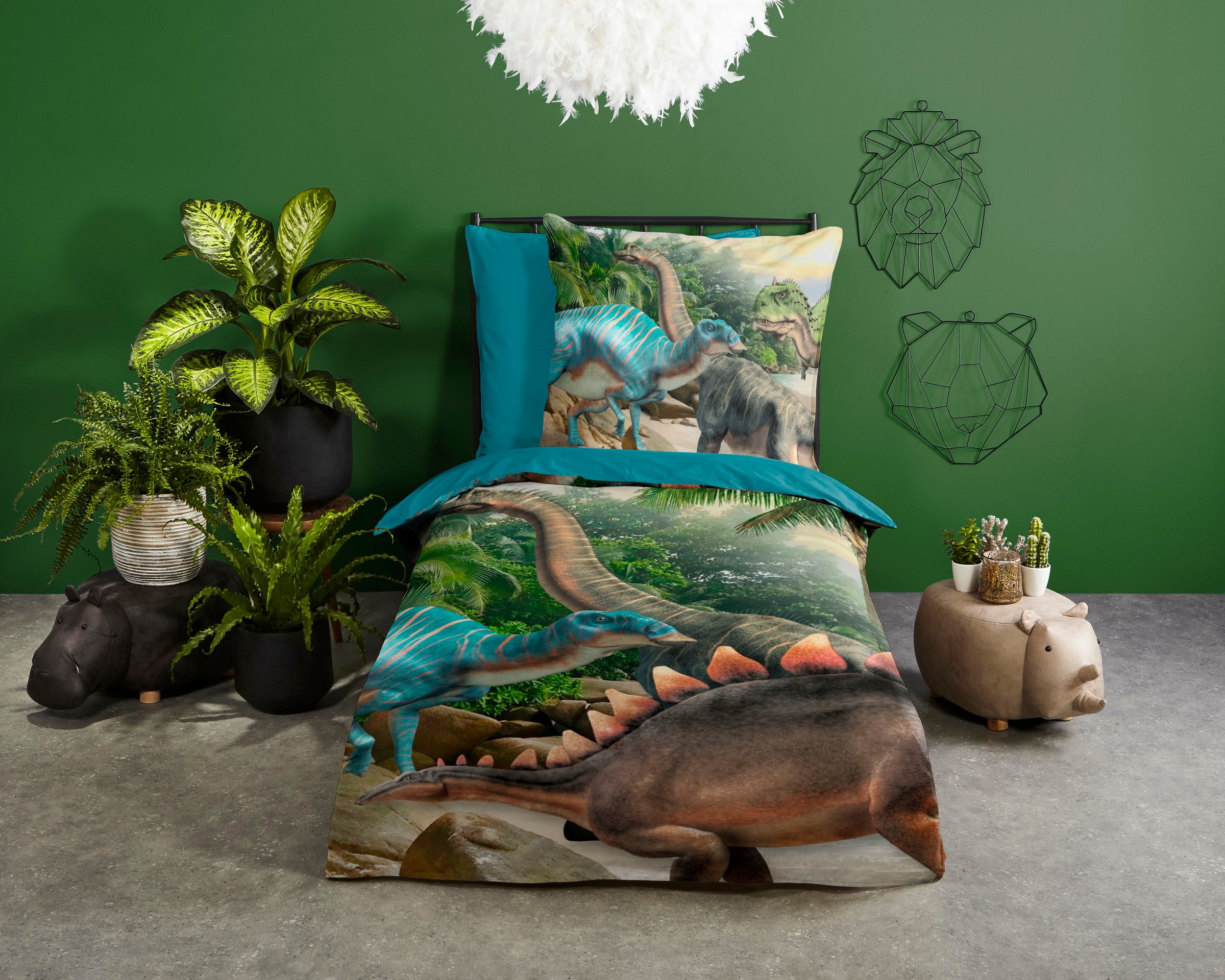 PURE luxury collection Kinderbettwäsche »Neneh«, 135x200, Pflegeleicht, Rei günstig online kaufen