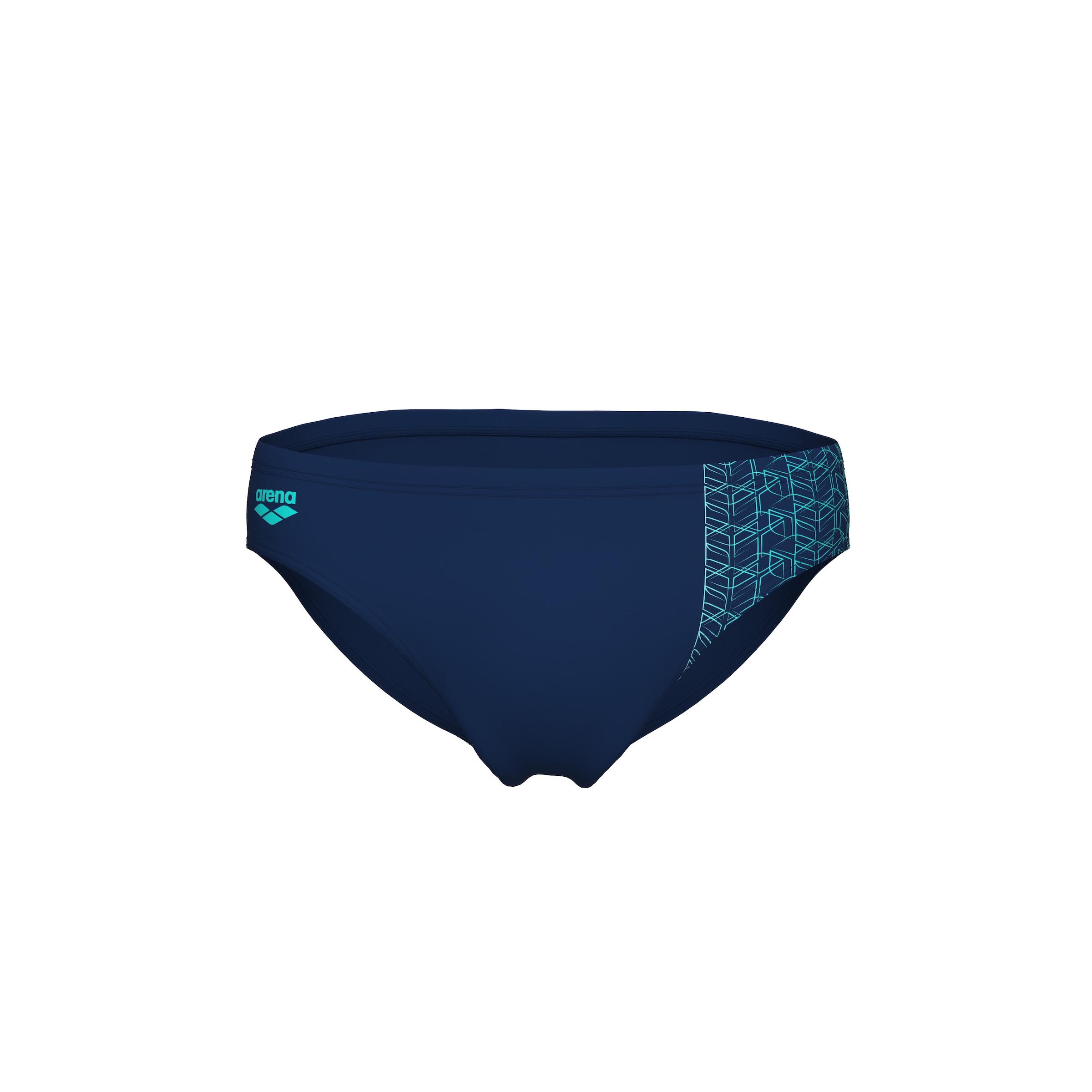 Arena Badehose »M ARENA LOGO SWIM BRIEFS« Performance Schnittform, mit innenliegendem Kordelzug