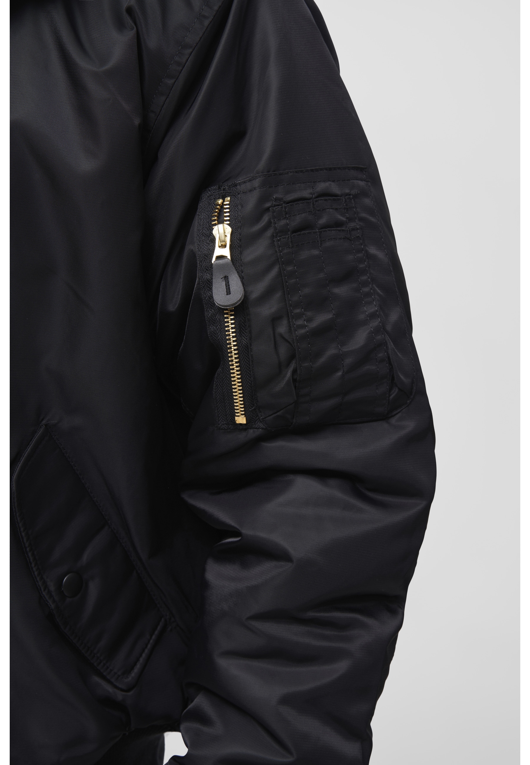 Brandit Winterjacke »Brandit Herren MA2 Jacket Fur Collar« 1 Stk. tlg. ohne Kapuze